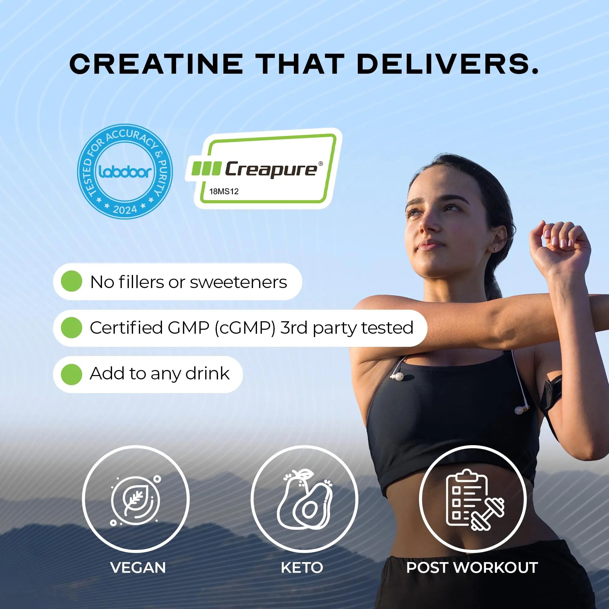 Muscle Feast Creapure Creatine Monohydrate Powder, Vegan Keto Friendly Gluten-Free, Mass Gainer, Muscle Recovery Supplement and Trusted Creatine for Muscle Growth, Muscle Feast uk supplements
