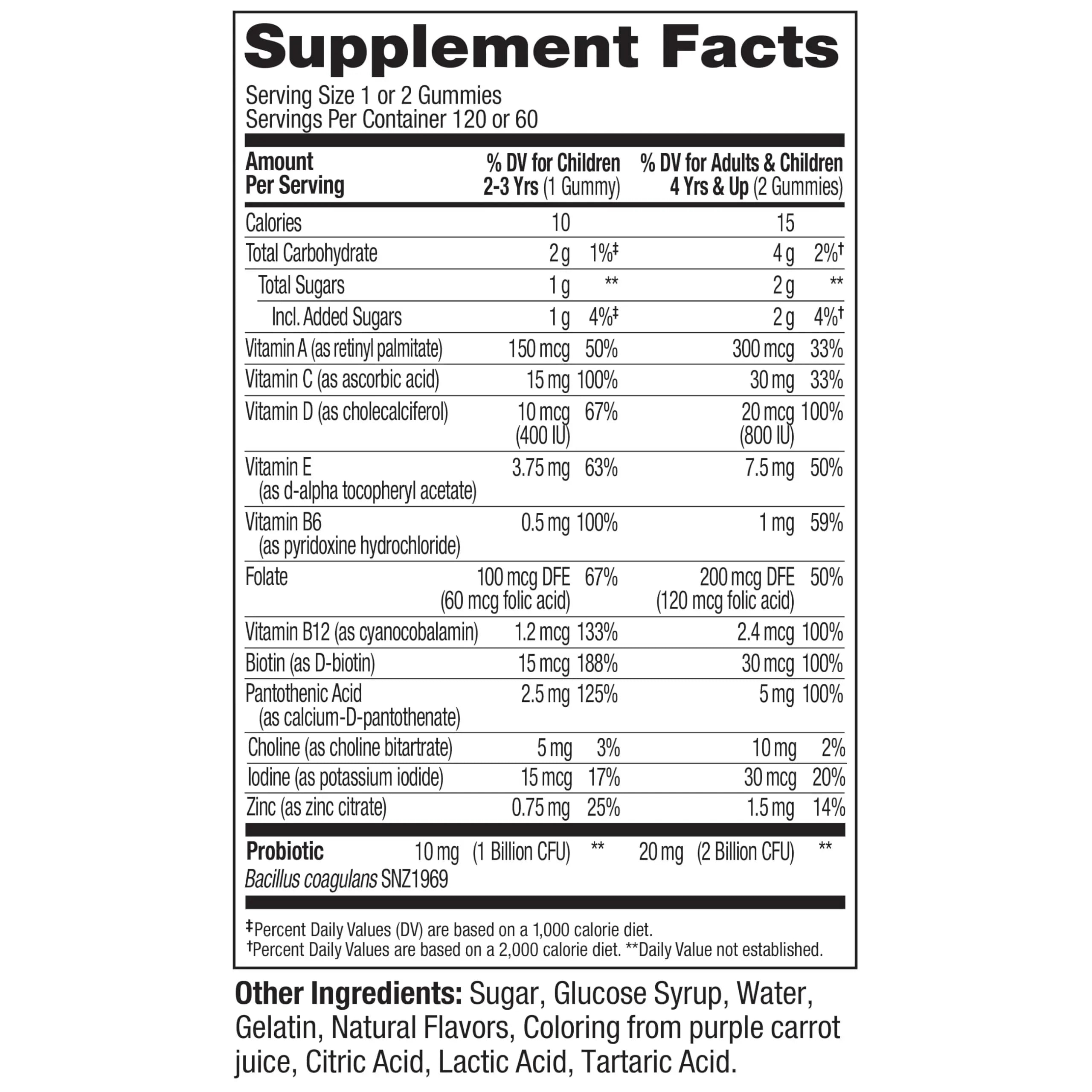 OLLY Kids Multivitamin & Probiotic Gummy, Digestive Support, Vitamins A, D, C, E, B, Zinc, Chewable Supplement OLLY uk supplements
