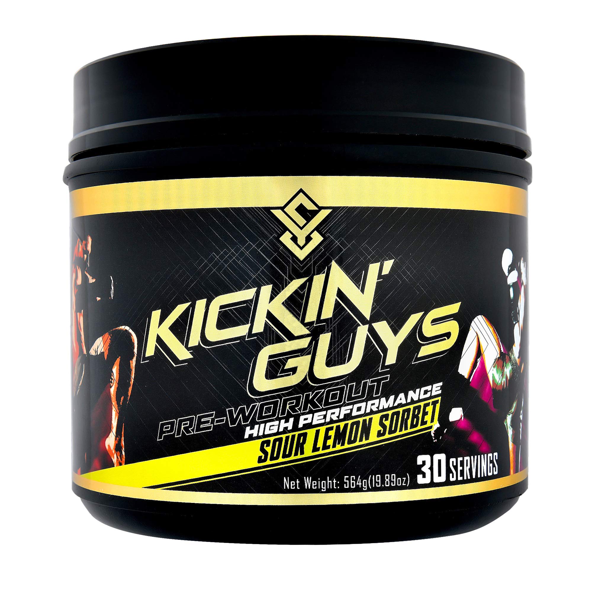 Kickin' Guys Pre Workout Powder Sports Nutrition Supplement - Explode Energy & Performance Yulian Svitolin LLC uk supplements