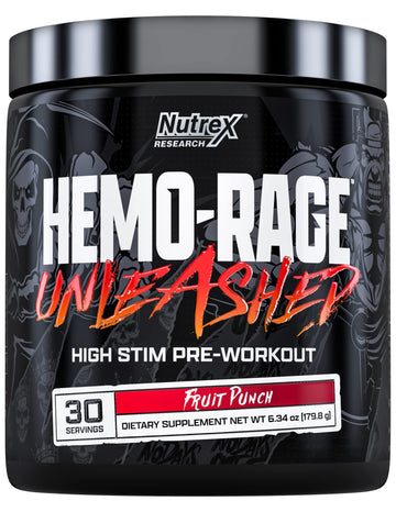 Nutrex Research Hemo-Rage Extreme High Stim Pre Workout Powder | Insane Lasting Energy Nutrex Research uk supplements