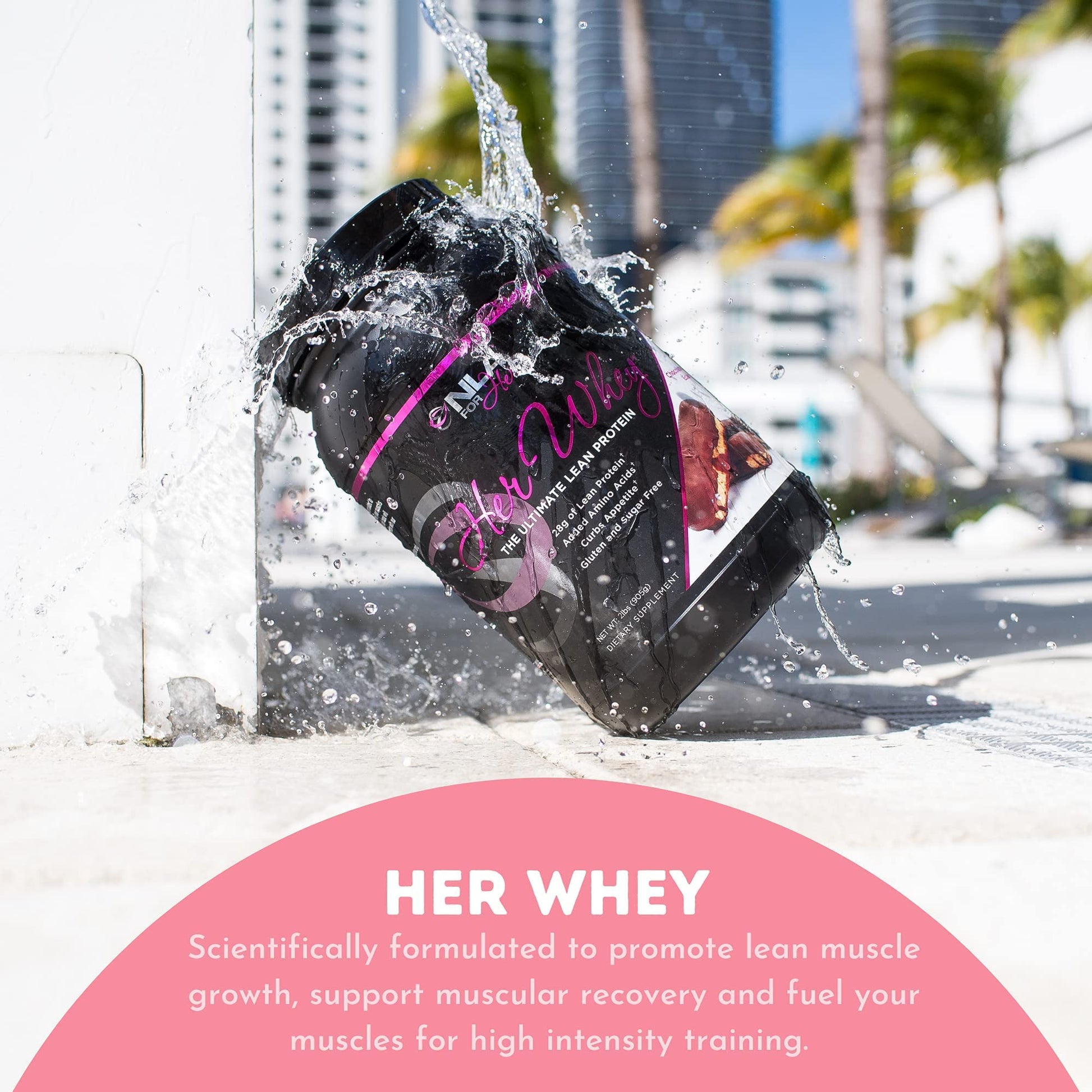 NLA for Her Pre/Post Workout Stack (Includes Her Whey Chocolate Éclair and Uplift Pre NLA for Her uk supplements