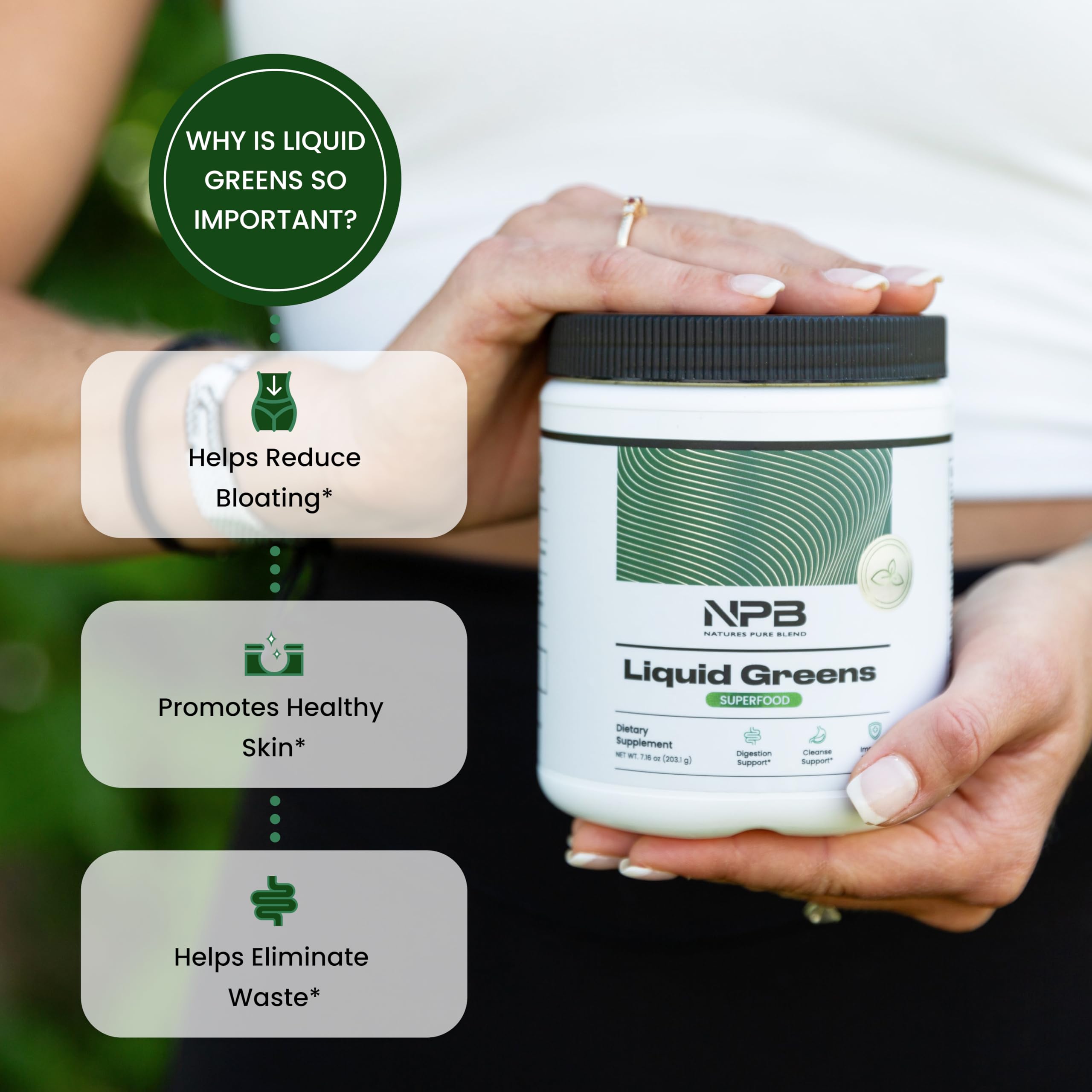 Nature's Pure Blend Super Greens Powder – Organic Greens Superfood Powder Supplements for Green Juice & Smoothie – Probiotic - Drink Mix for Energy Wellness and Digestion (Matcha Flavor, 30 Servings) Nature's Pure Blend uk supplements