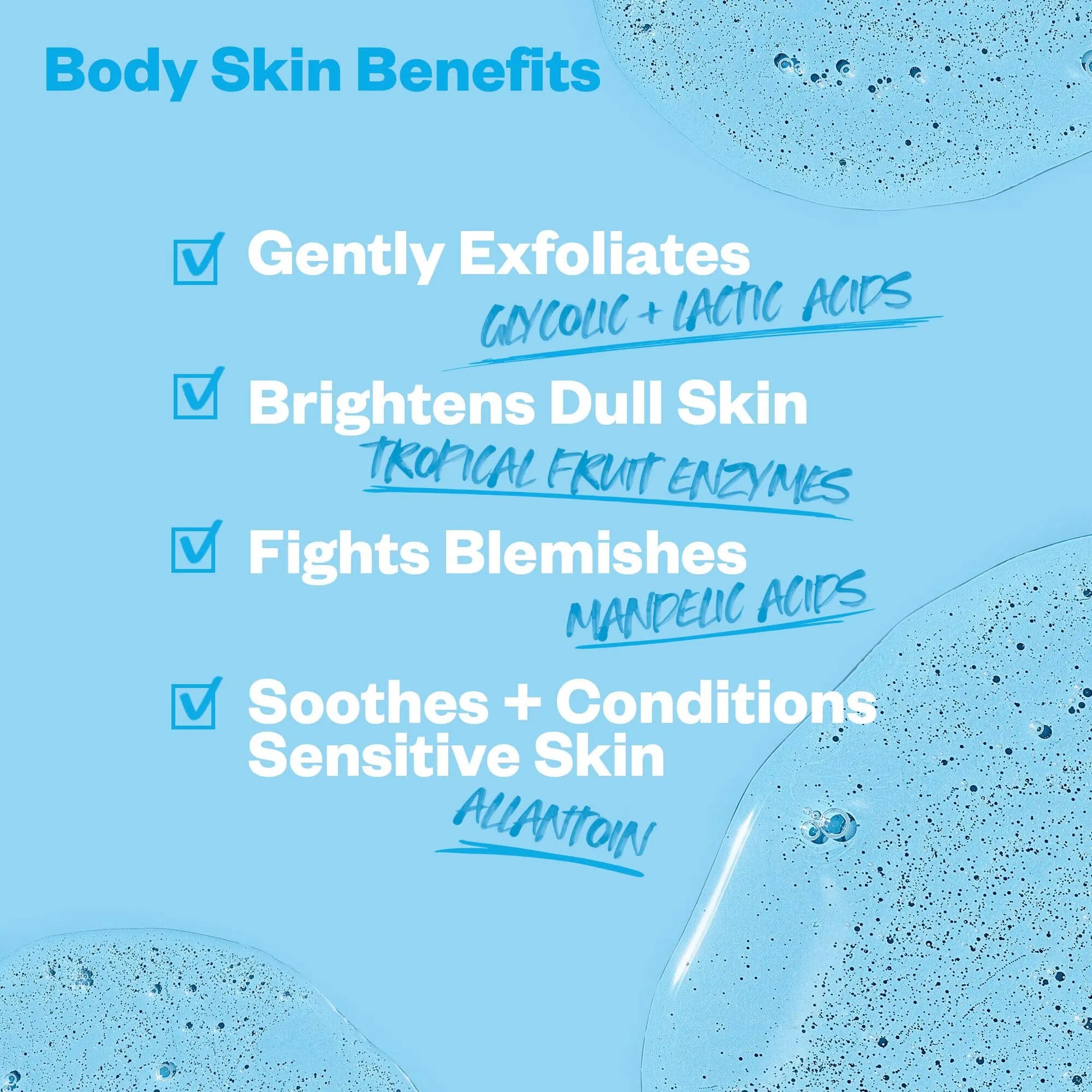 Kosas Kosasport Good Body Skin Body Wash | AHA & Enzyme Exfoliating Wash Kosas uk supplements