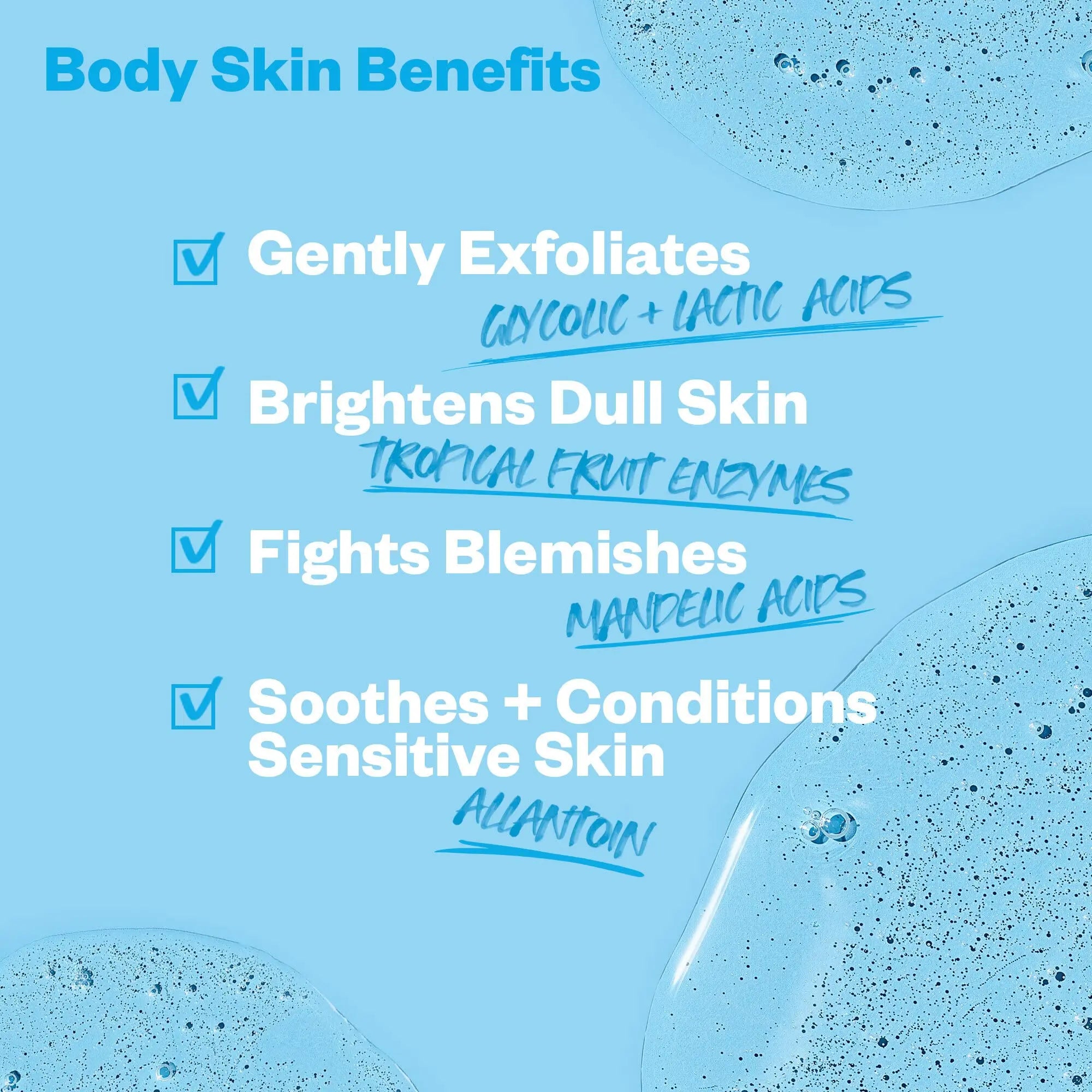 Kosas Kosasport Good Body Skin Body Wash | AHA & Enzyme Exfoliating Wash Kosas uk supplements