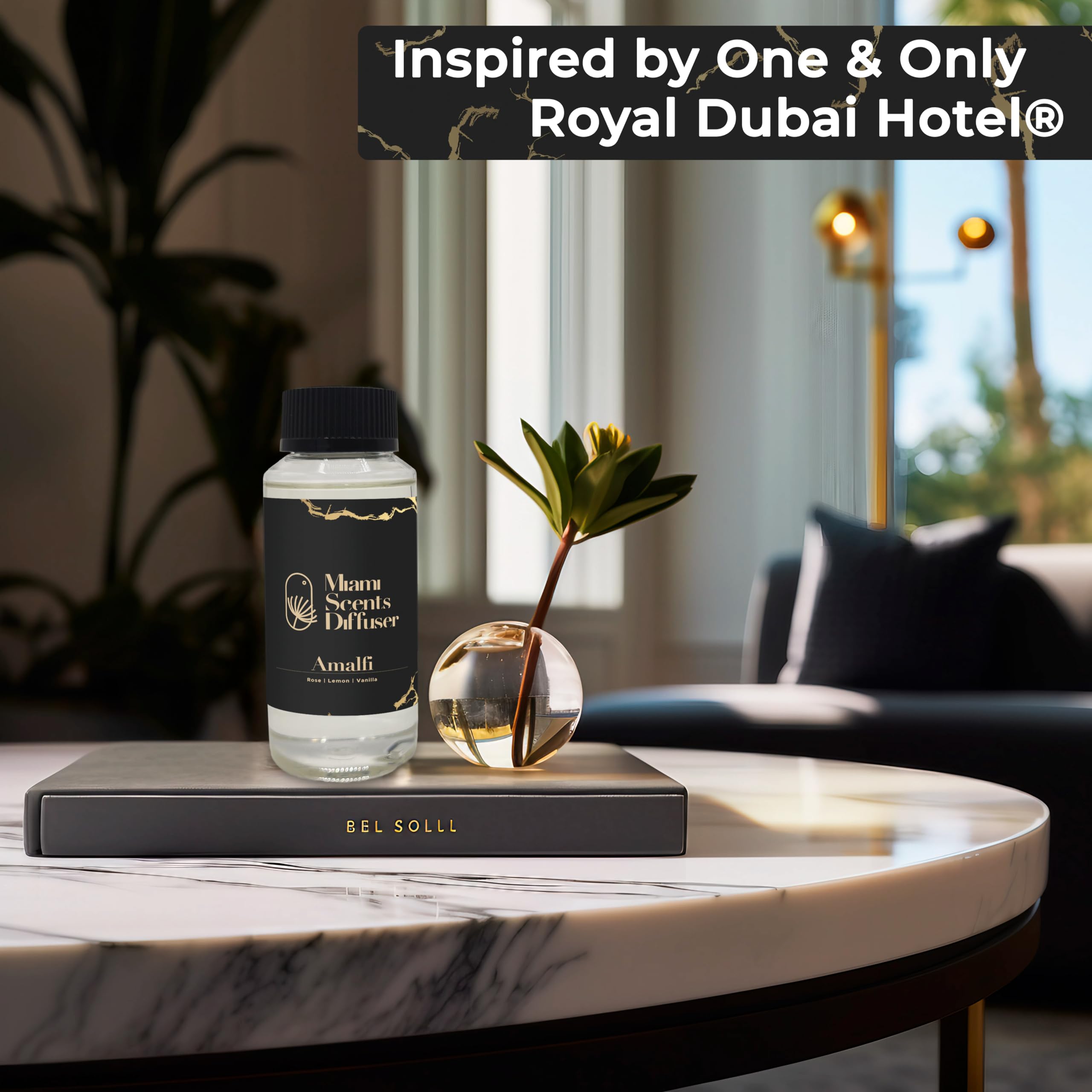 (Amalfi, 120 ml) Miami Scents Diffuser uk supplements