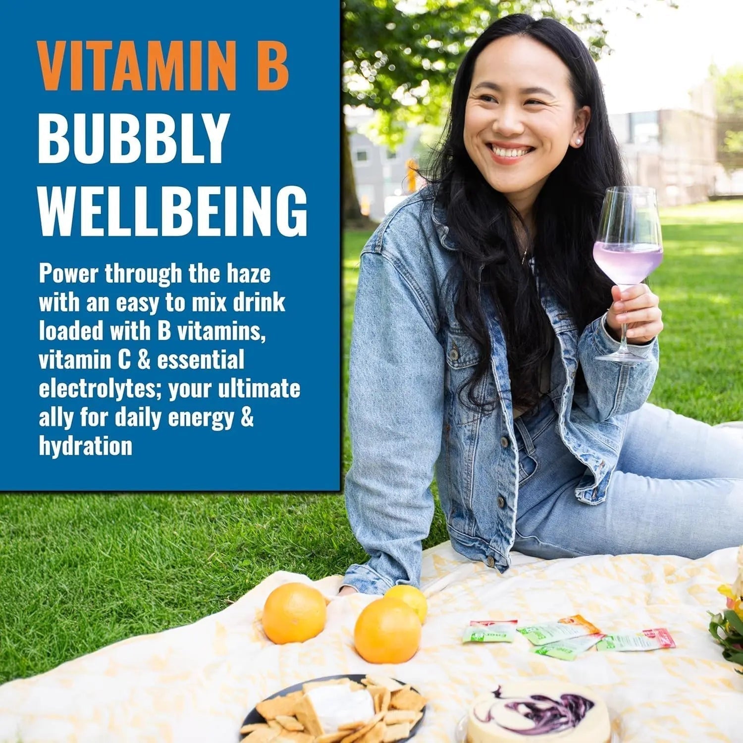 Ener-B+ Sugar Free Multivitamin Drink Mix - Vitamin Packets for Water, Electrolytes Powder No Sugar, Hydration Boost Packets, Zero Sugar Ener-Life uk supplements