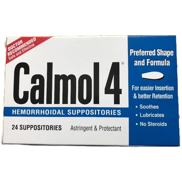 Calmol 4 Suppositories 24 (3 Pack) [Health and Beauty] RESTICOL INC. uk supplements