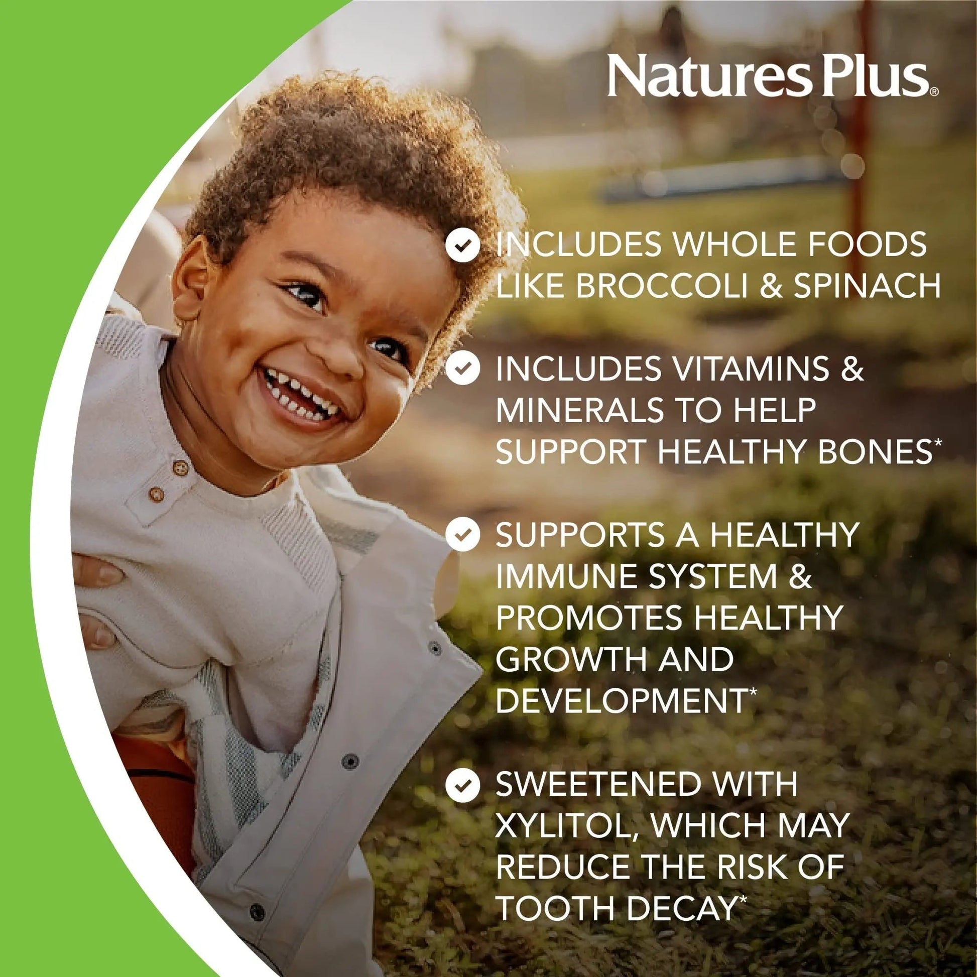 NaturesPlus Animal Parade Sugar-Free Children's Multivitamin - Assorted Cherry, Grape & Orange Flavors - Pack of 2 NaturesPlus uk supplements
