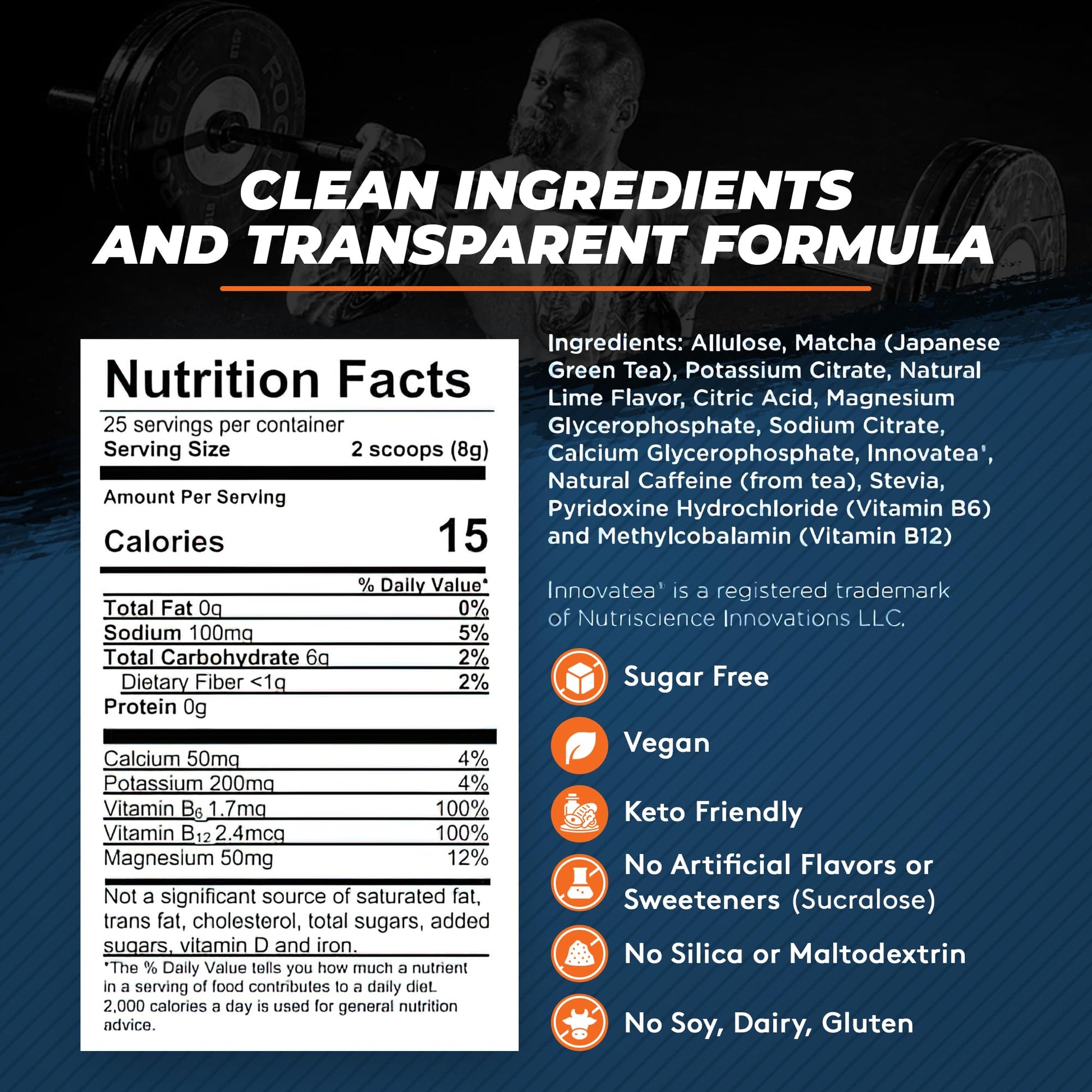 Foxhound Fuel Keto Pre Workout Powder Electrolytes Drink Mix, Sugar Free Preworkout Foxhound Fuel uk supplements