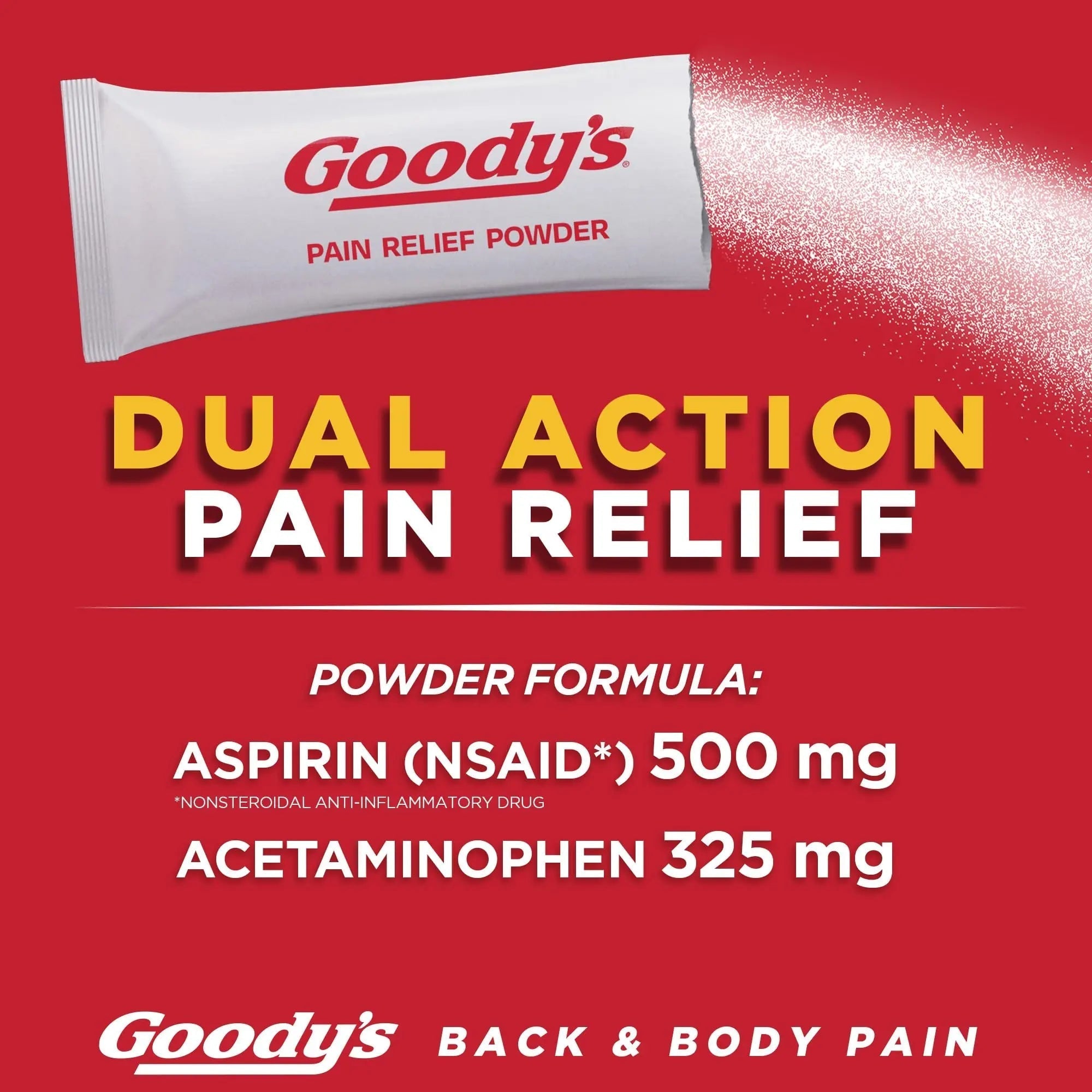 Goody's Back and Body Pain Relief Powder, 24 ct (Pack of 1) Goody's uk supplements