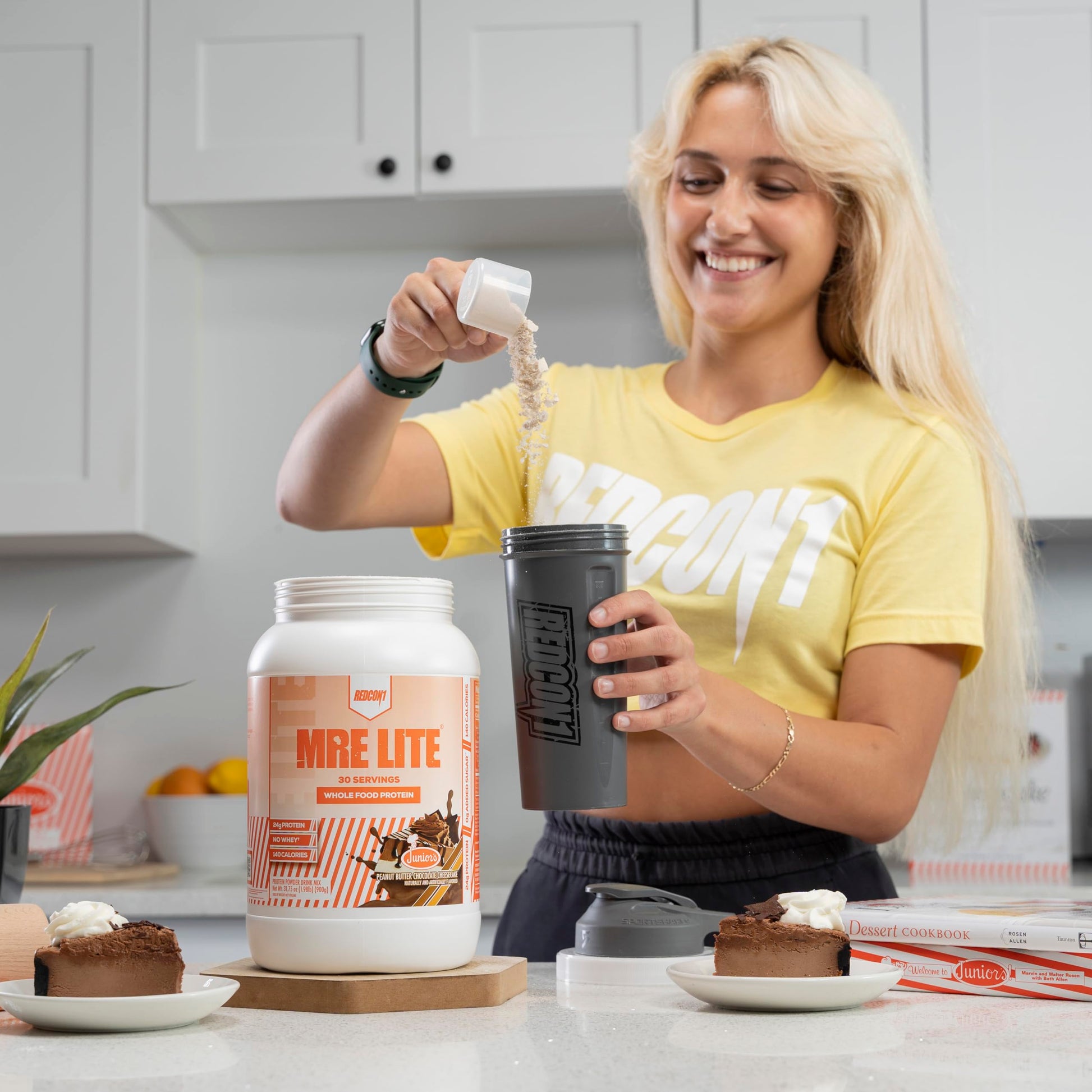 REDCON1 MRE Lite Whole Food Protein Powder, Juniors, Peanut Butter Chocolate REDCON1 uk supplements