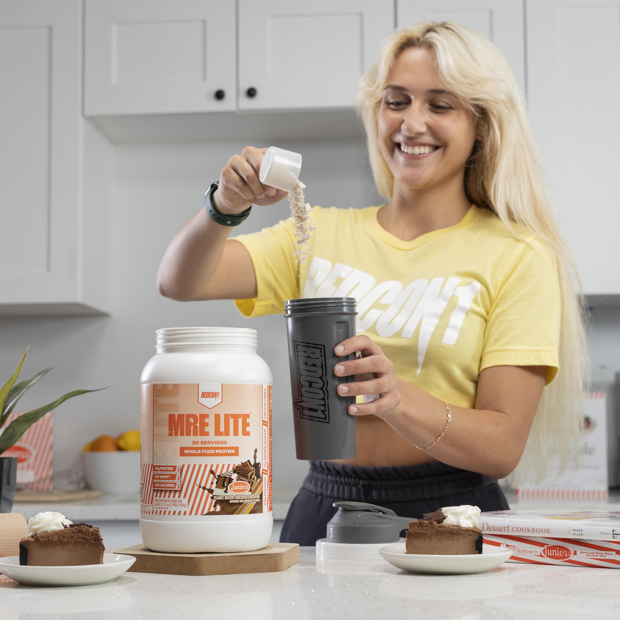 REDCON1 MRE Lite Whole Food Protein Powder, Juniors, Peanut Butter Chocolate REDCON1 uk supplements