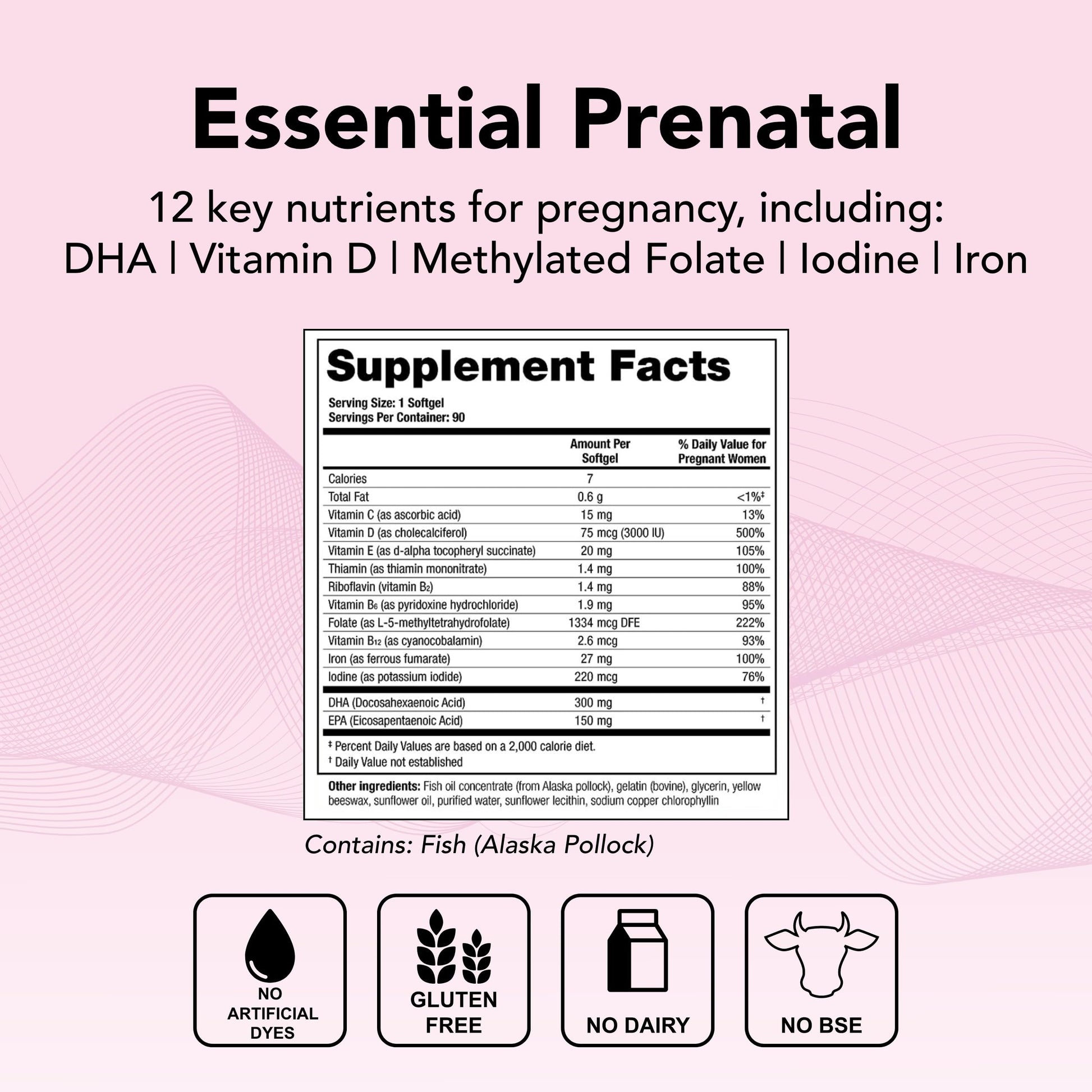 Theralogix TheraNatal One Prenatal Vitamin - 90-Day Supply - Prenatal Multivitamin Theralogix uk supplements