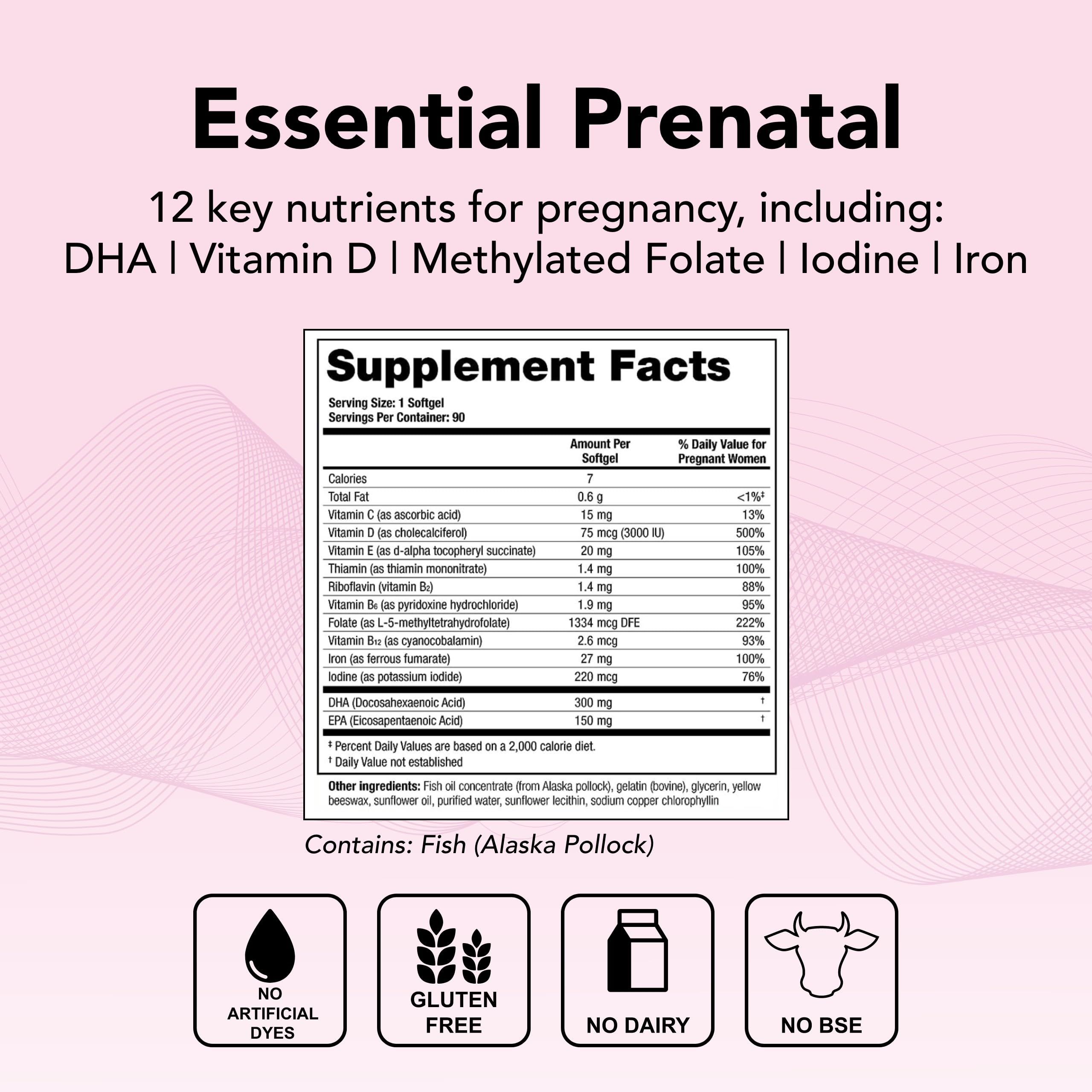 Theralogix TheraNatal One Prenatal Vitamin - 90-Day Supply - Prenatal Multivitamin Theralogix uk supplements