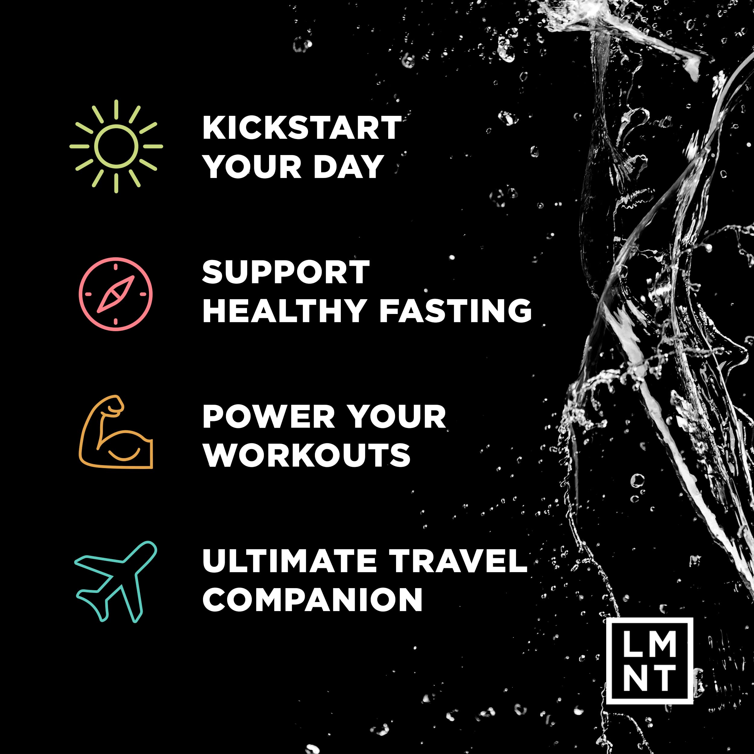 LMNT Zero-Sugar Electrolytes - Variety Pack Bundle - Hydration Powder Packets Drink LMNT uk supplements