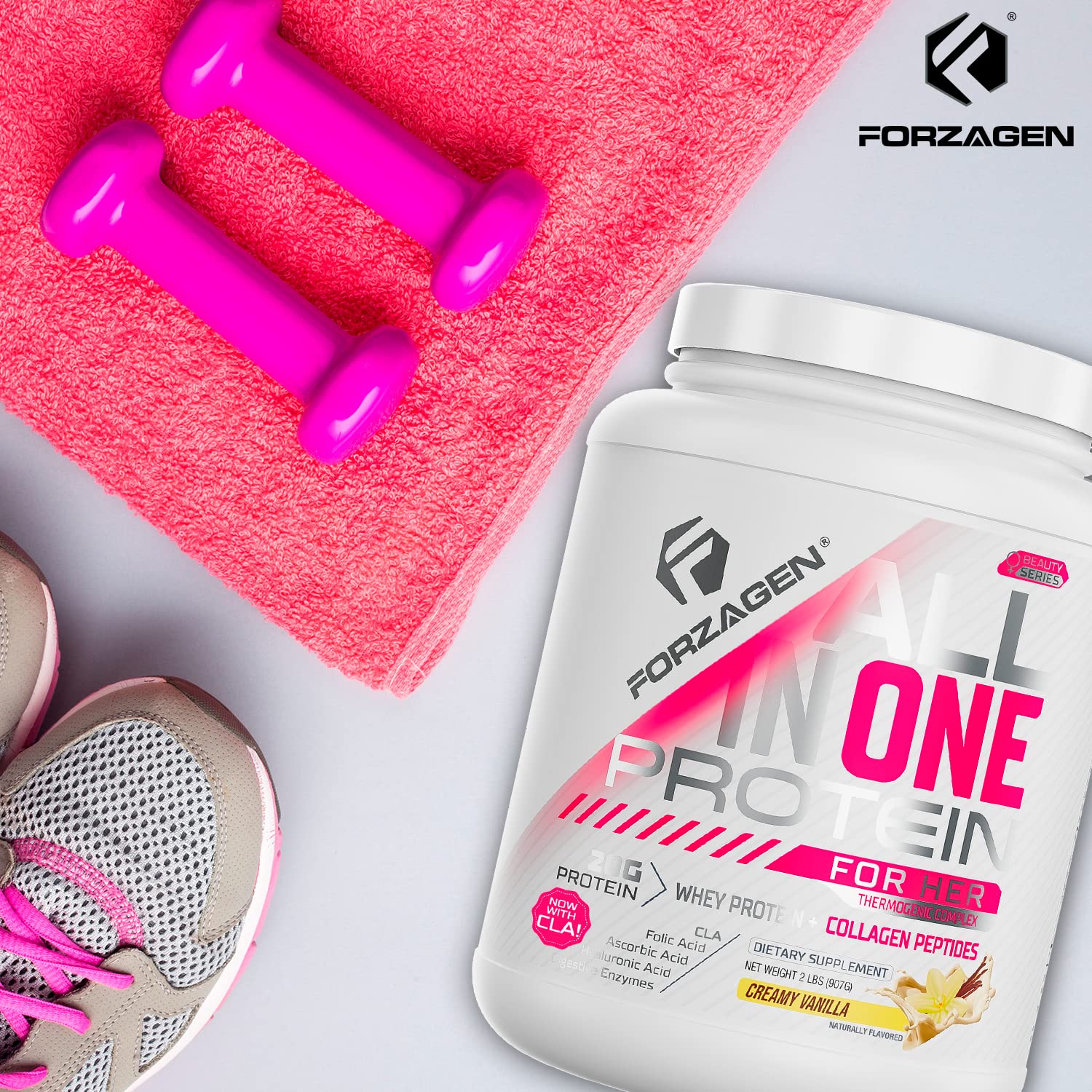 Forzagen All in One Protein for Her, Protein Powder for Women with Collagen Peptides Forzagen uk supplements