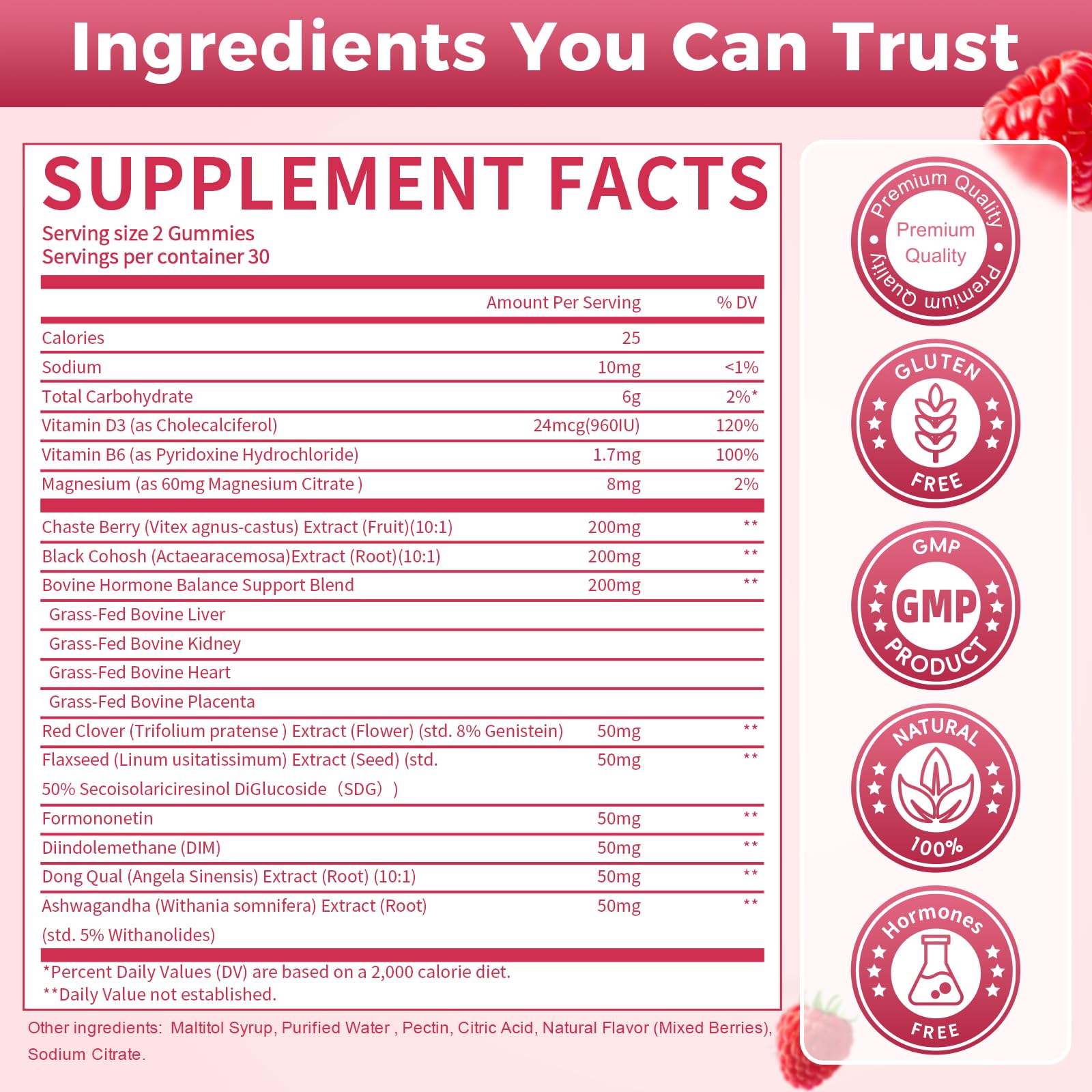 GREENPEOPLE Menopause Supplements for Women Gummies - 16-in-1 Dual Action Menopause Relief W/Black Cohosh, Vitex, Beef Organs for Hormone Balance, Hot Flashes, Night Sweats & Mood, Sugar-Free 60 CT GREENPEOPLE uk supplements