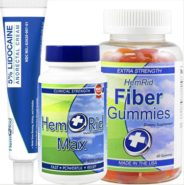 HemRid Complete Hemorrhoid Support System – Max Formula, Lidocaine Cream & Fiber Gummies for Immediate Relief & Long-Term Comfort HemRid uk supplements