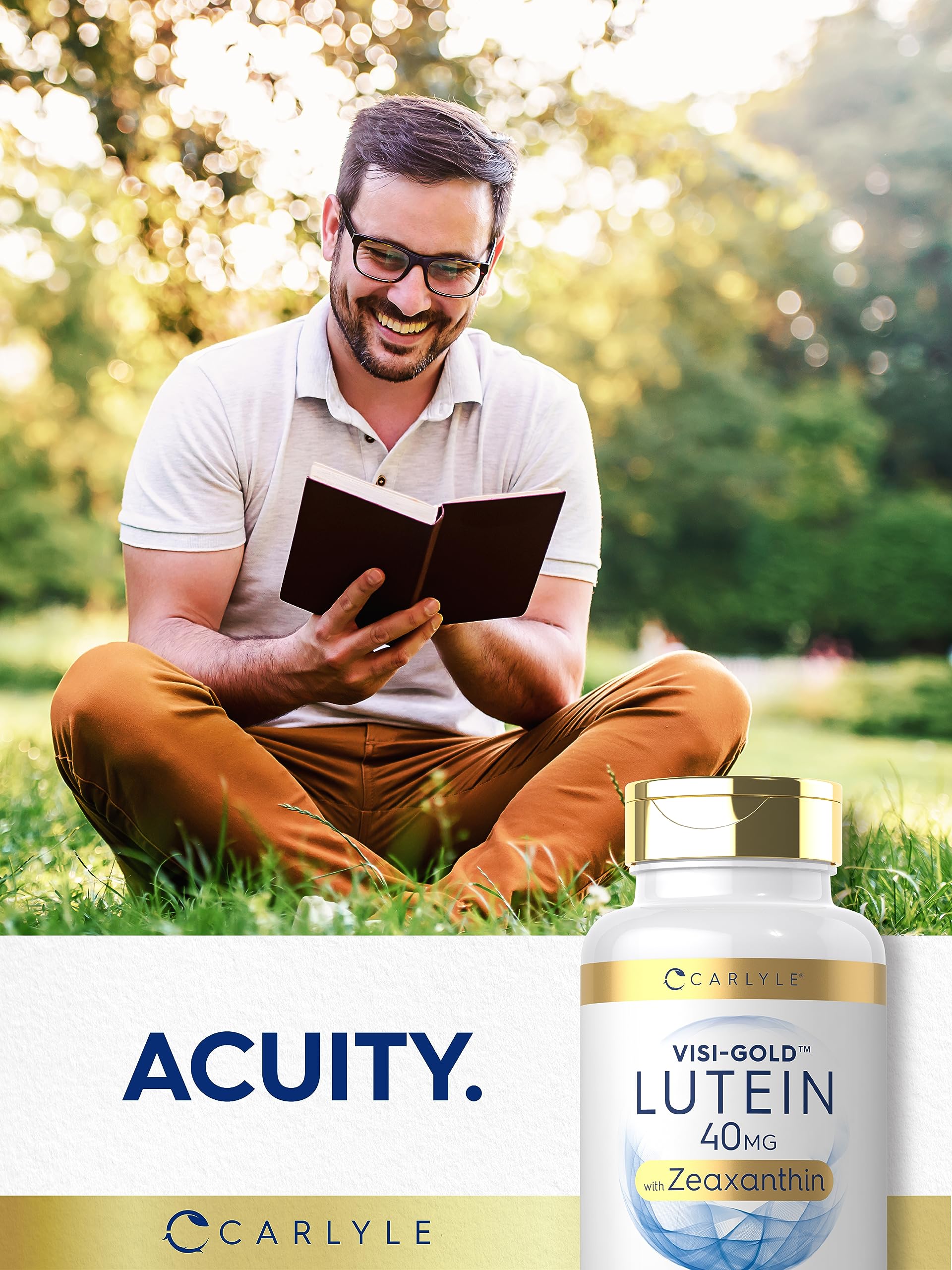 Carlyle Lutein and Zeaxanthin 40 mg | 180 Softgels | Eye Health Vitamins Carlyle uk supplements