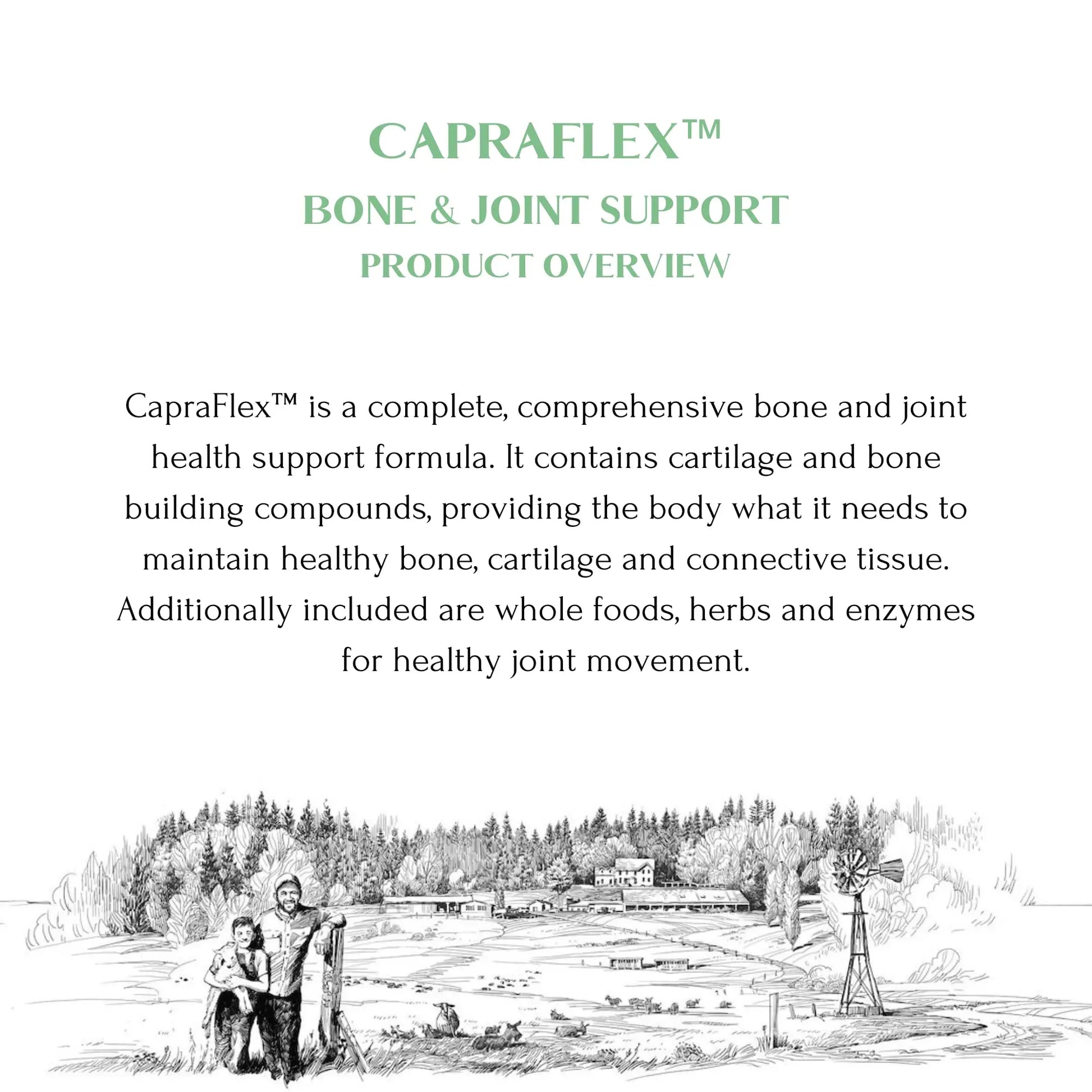 CapraFlex by Mt. Capra | Bone and Joint Support Supplement with Chicken Collagen, Hyaluronic Acid, Turmeric, and Herbs for Joint Vitality | 30 Servings - 120 Capsules Mt Capra uk supplements