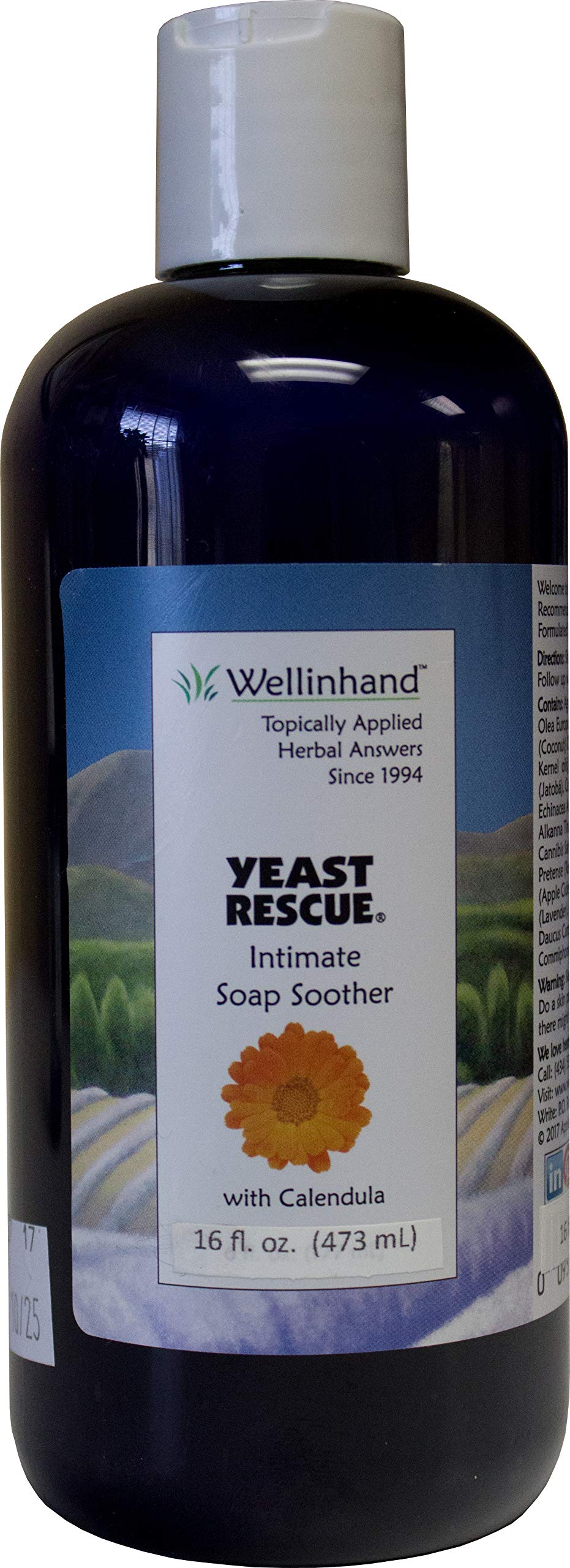 Yeast Rescue Soap Soother 16 fl.oz. Refill Economy Well-In-Hand uk supplements