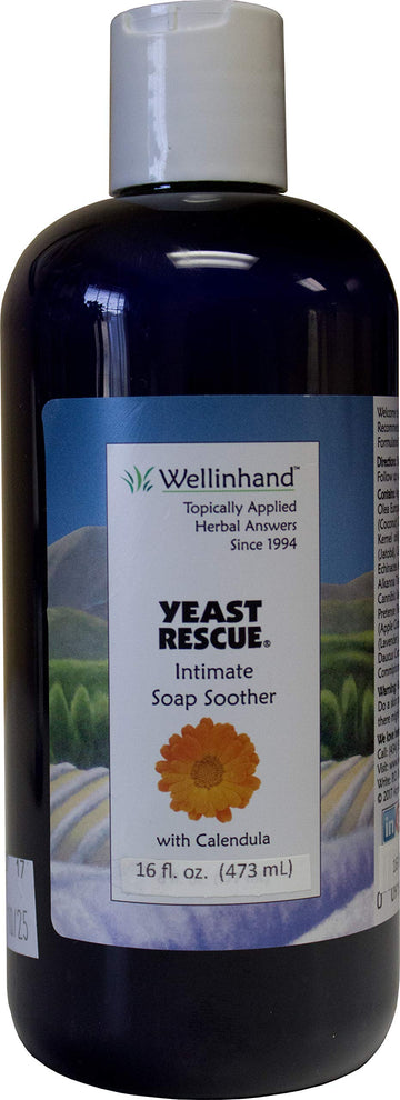 Yeast Rescue Soap Soother 16 fl.oz. Refill Economy Well-In-Hand uk supplements