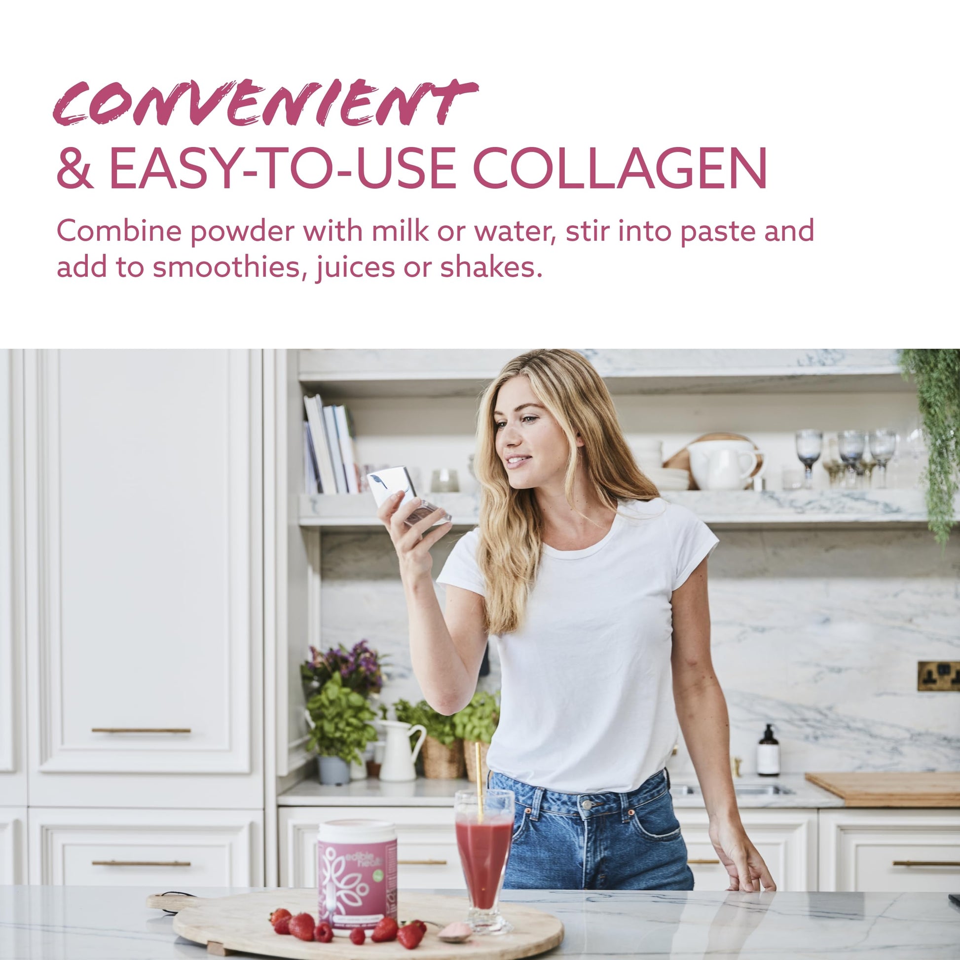 High Protein Edible Health Anti-Ageing Protein Powder, Regenerative Collagen Supplements Edible Health uk supplements