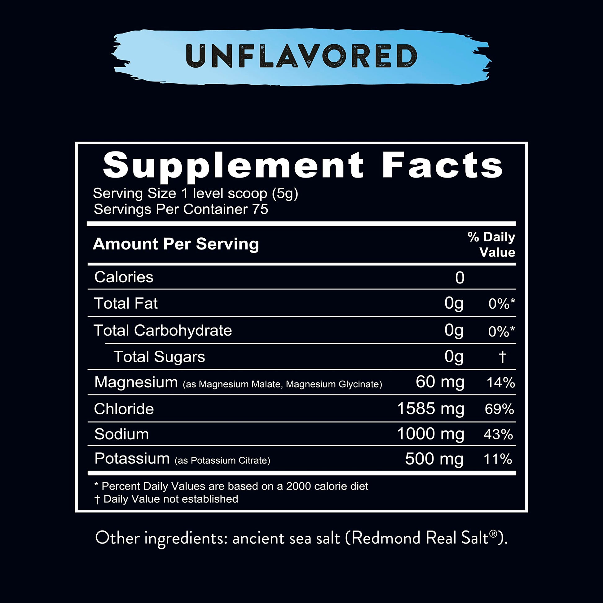 REDMOND Re-Lyte Hydration Electrolyte Mix (Unflavored) REDMOND uk supplements
