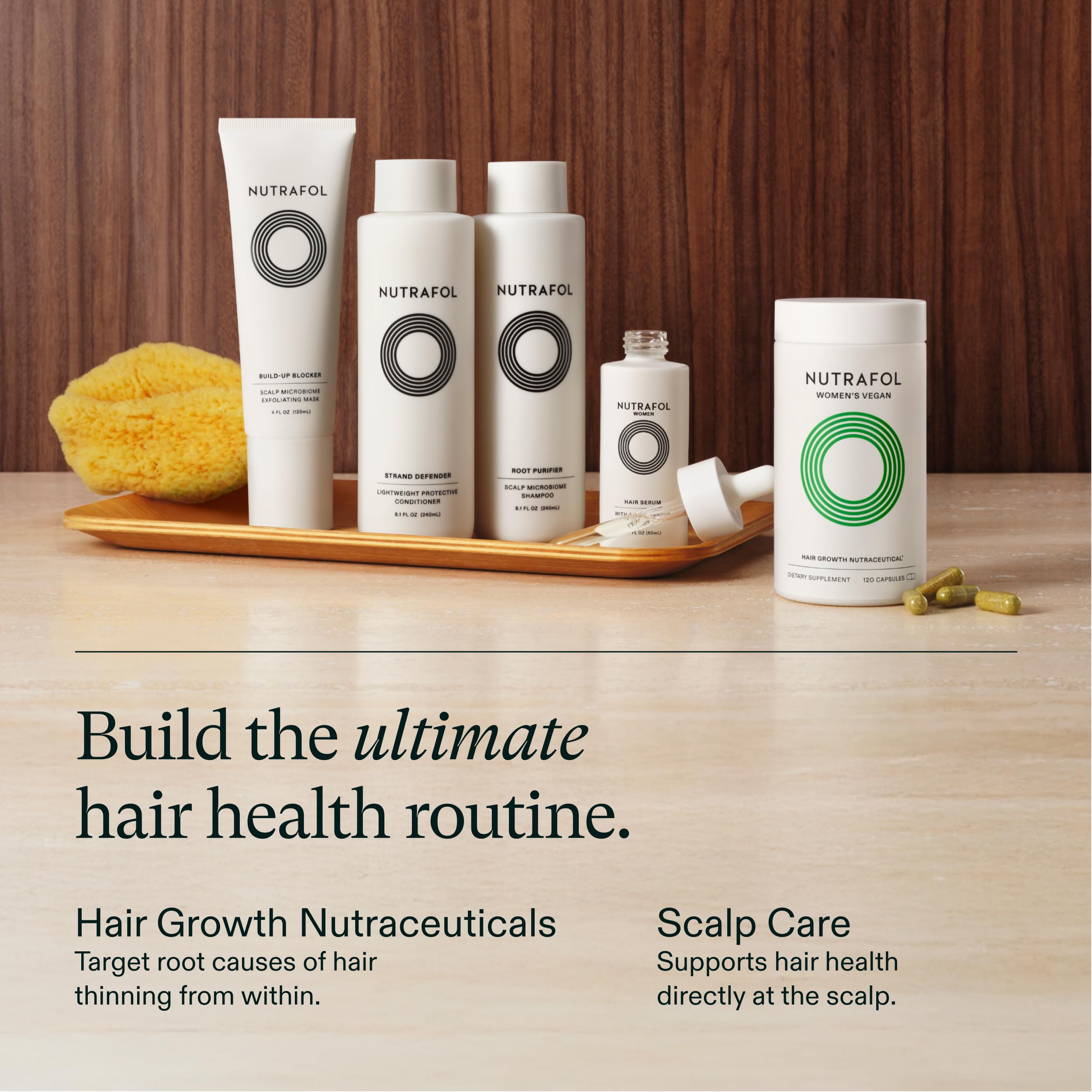 Nutrafol Exfoliating Scalp Mask, Eliminates Product Build-up and Oil for Healthier Hair and Scalp, Physician-formulated for Thinning Hair, Color and Extension Safe - 4 Fl Oz Bottle Nutrafol uk supplements