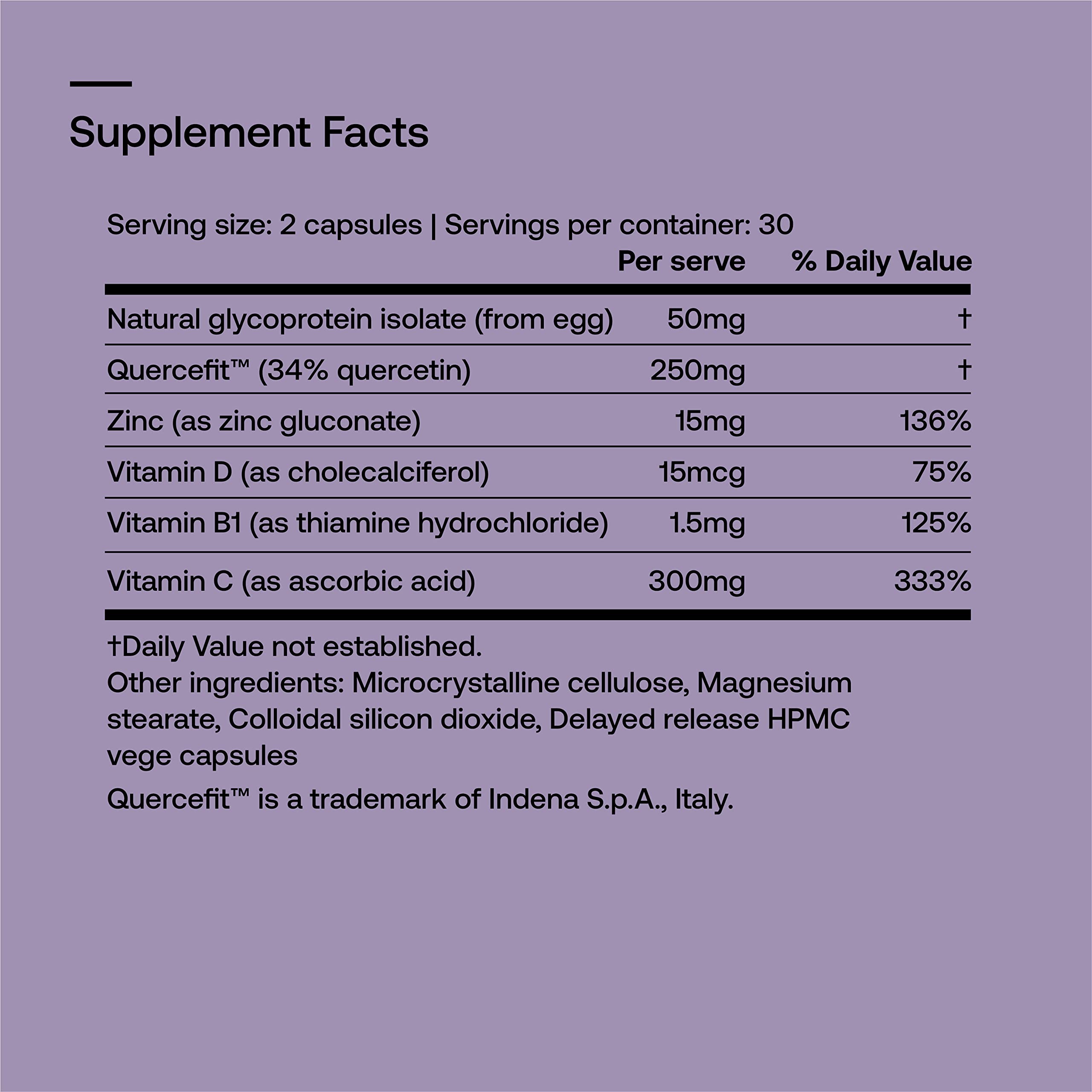 SRW Imm¹ Defence | Supports Immune System Health | 60 Vege Capsules | Supplement for Immune Response | Contains Natural Glycoprotein Isolate (Muno-IgY™) and Quercetin SRW uk supplements