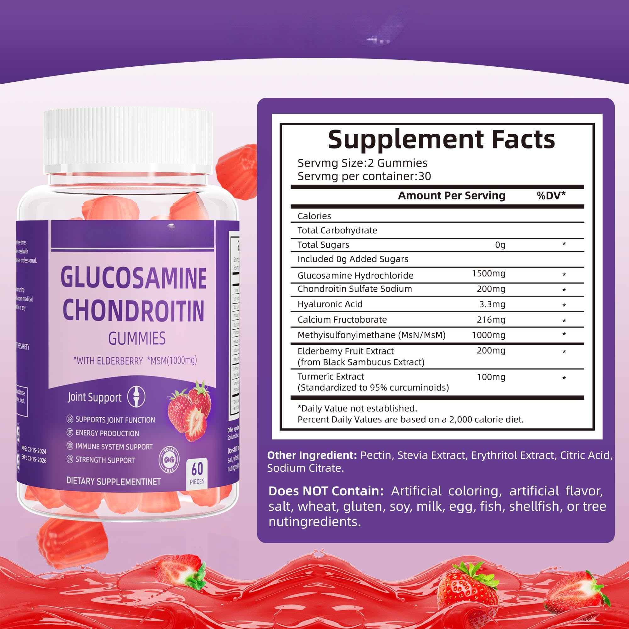 Dianww Feminine Balance Gummies, Premium Balance Supplement for Women PH Health, Immune Support, Energy Support, Vegan, Gluten-Free, Strawberry Flavor, 60 Gummies, 30 Servings 1 Pack Dianww uk supplements