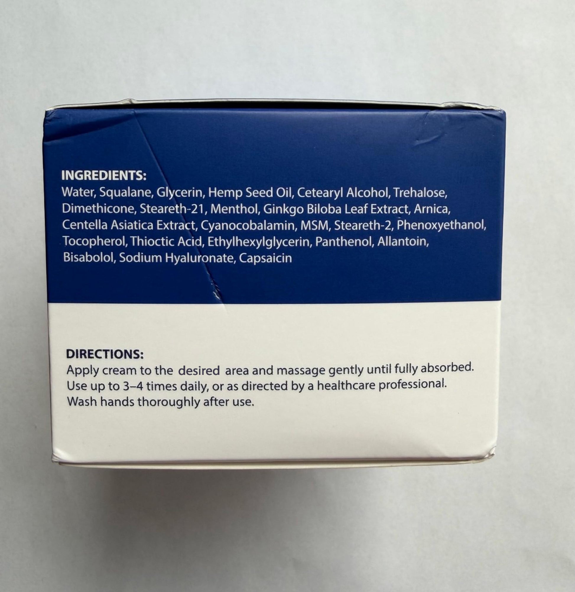 Neuropathy Cream - Maximum Strength - Arnica, MSM, Hemp Seed Oil, Ginkgo Biloba, Capsaicin - Non-Greasy with Cooling Effect - Value Pack - Natural Ingredients - Formulated in USA Arvesa uk supplements