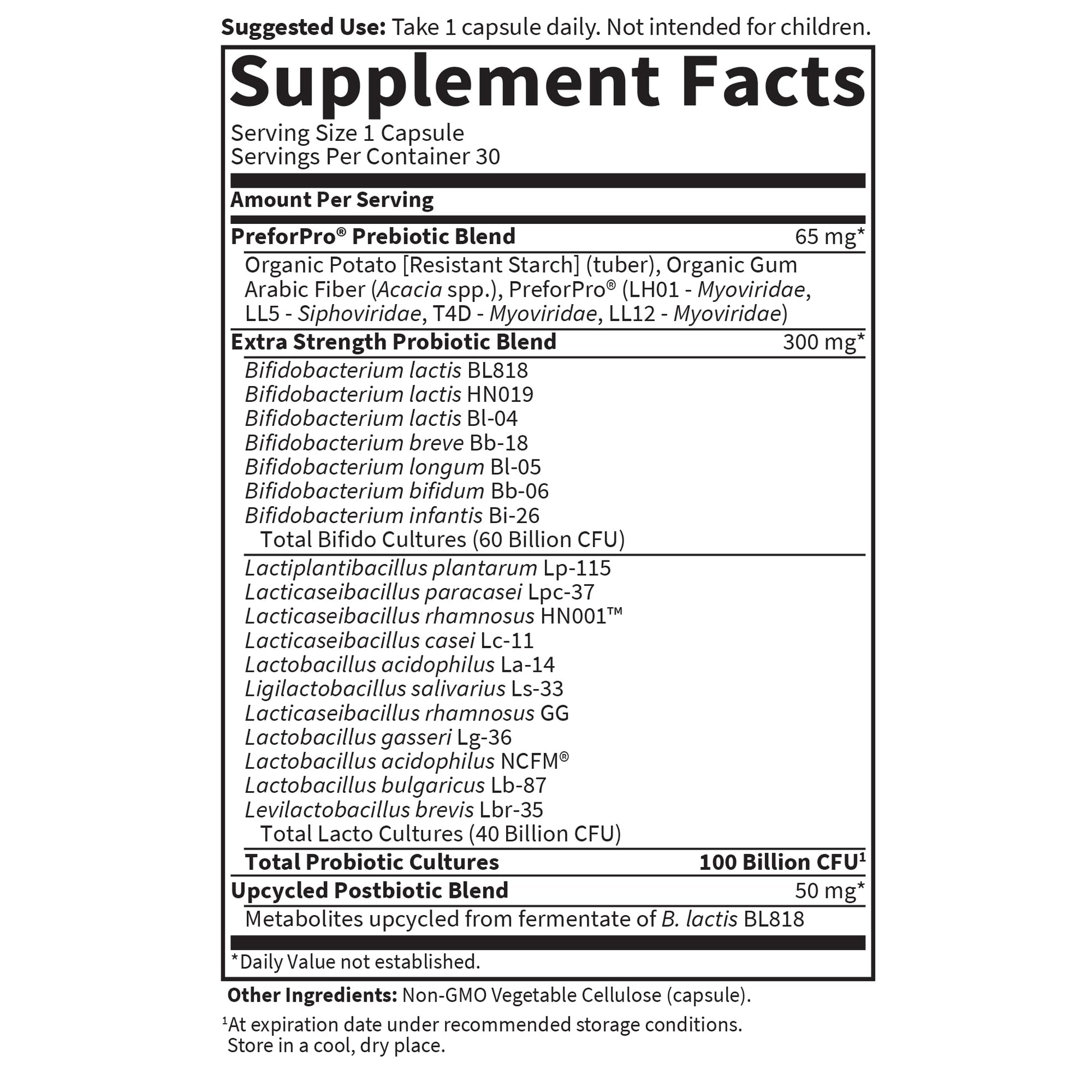 Garden of Life Dr.Formulated Pre, Post & Probiotics 100 Billion CFU Once Daily 3-in-1 Complete Probiotics,Prebiotics & Postbiotics Supplement for Women and Men-Extra Strength,30 Day Supply,(Pack of 2) Garden of Life uk supplements