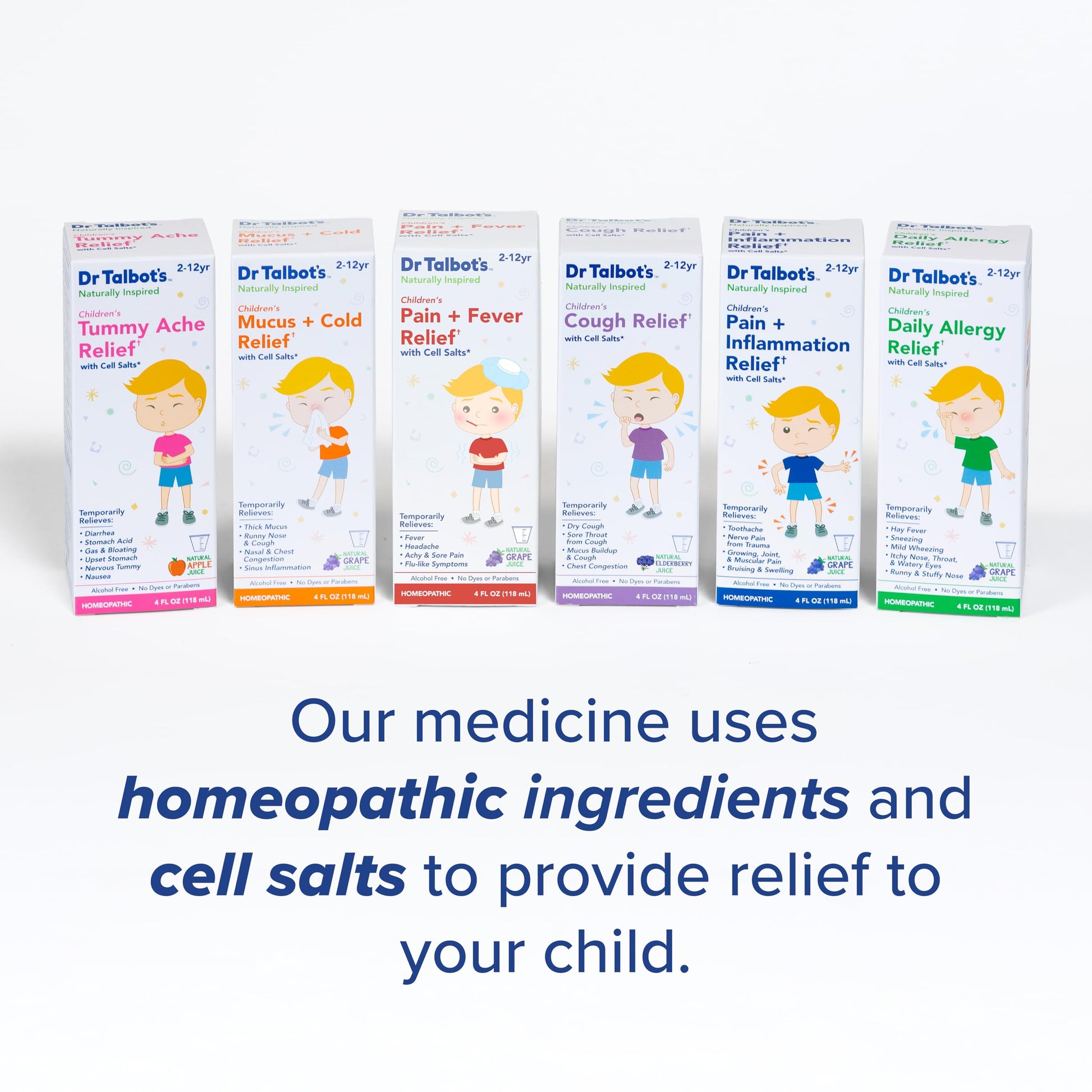 Dr. Talbot's Pain + Inflammation Relief Liquid Medicine for Children, Includes Dosage Cup, Grape Juice Flavor, 4 Fl Oz (Packaging May Vary) Dr. Talbot's uk supplements