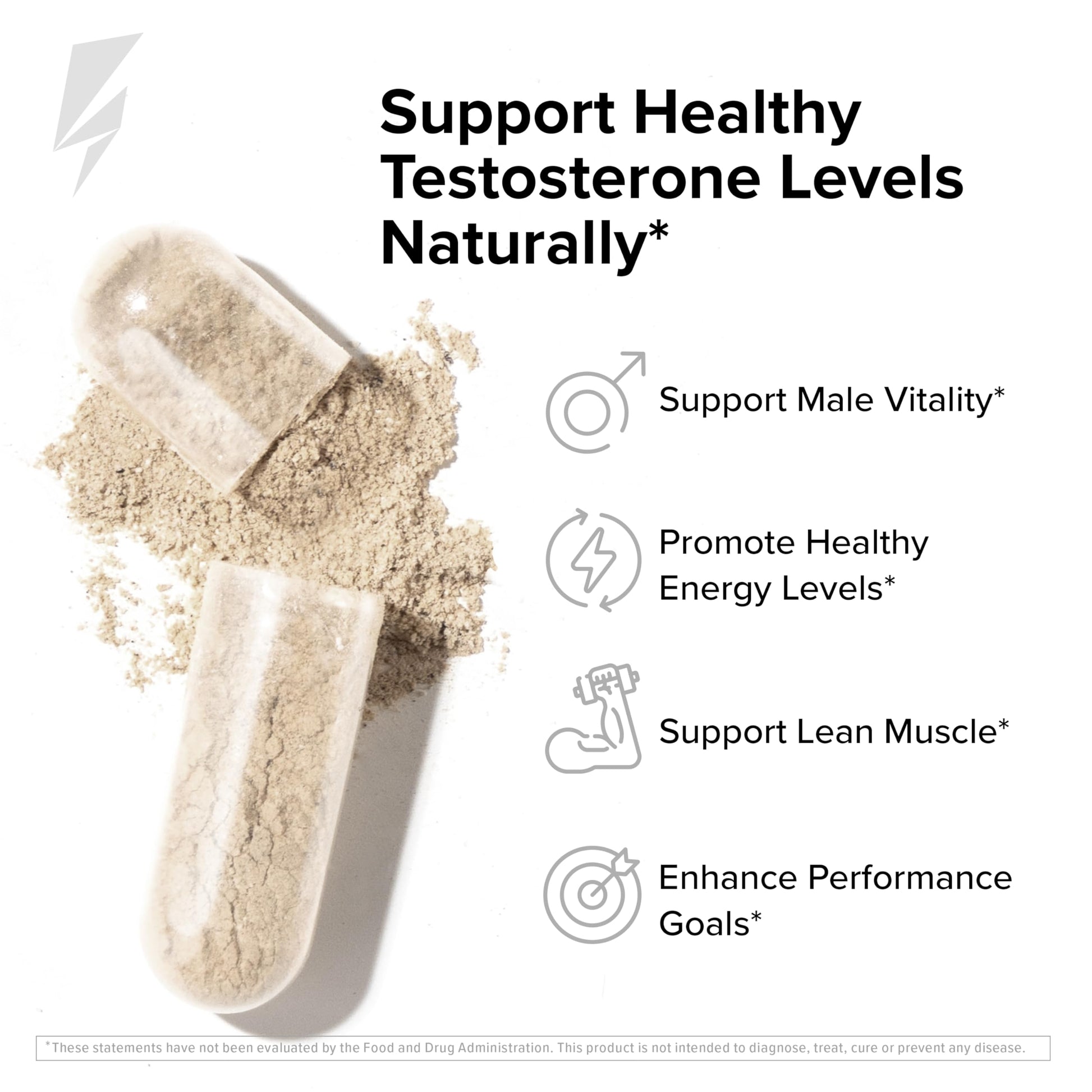 InnoSupps T-Drive Magnum Testosterone Booster Enhance Peak Performance Amplify Muscle Growth, Increase Libido & Energy Levels, Horny Goat Weed Tongkat Ali, Zinc, Fenugreek, Fat Burner 90 Caps/30 Days InnoSupps uk supplements