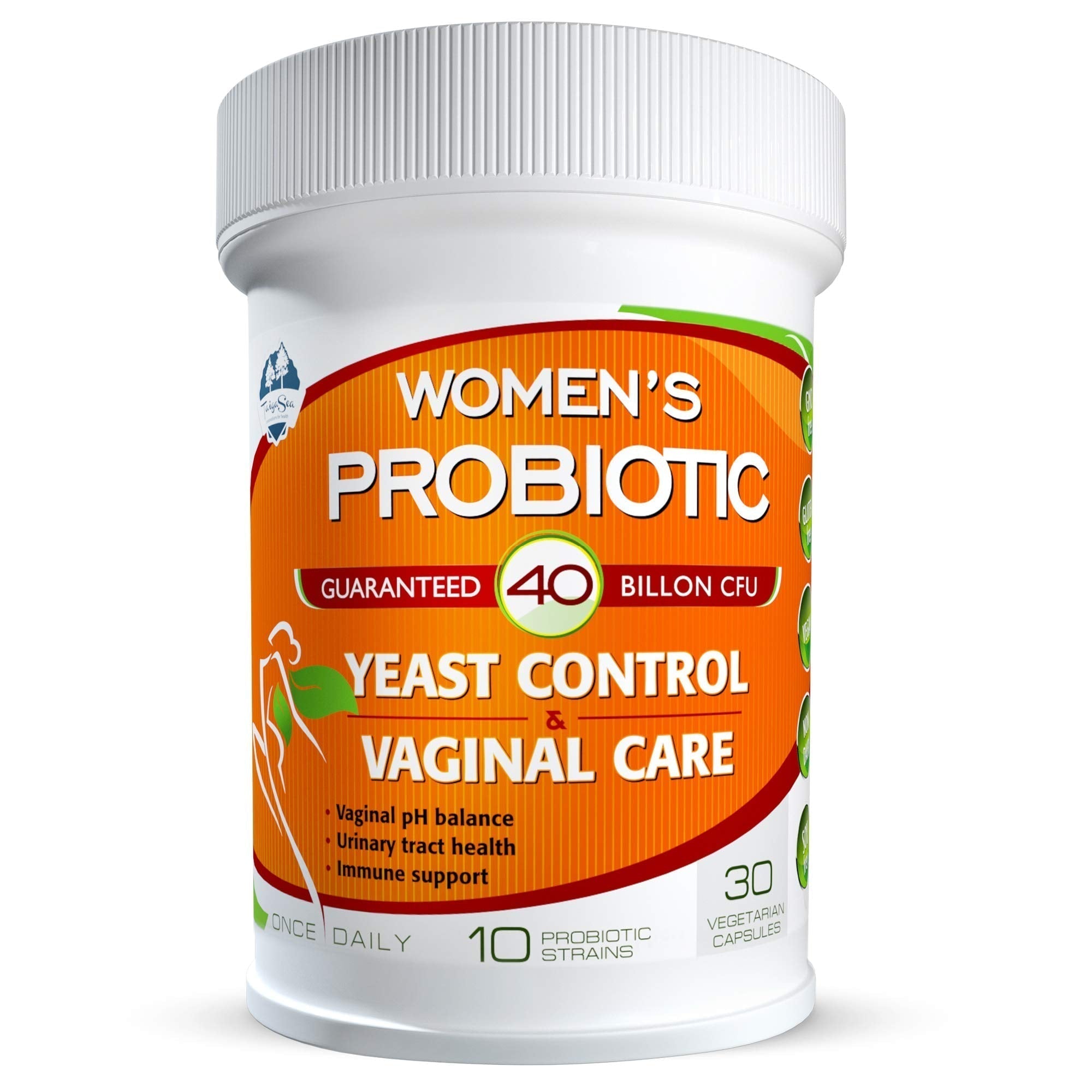 TAIGASEA Probiotics for Women, 40 Billion CFU, 10 Strains for Yeast Control, Vaginal and Urinary Tract Health TAIGASEA uk supplements