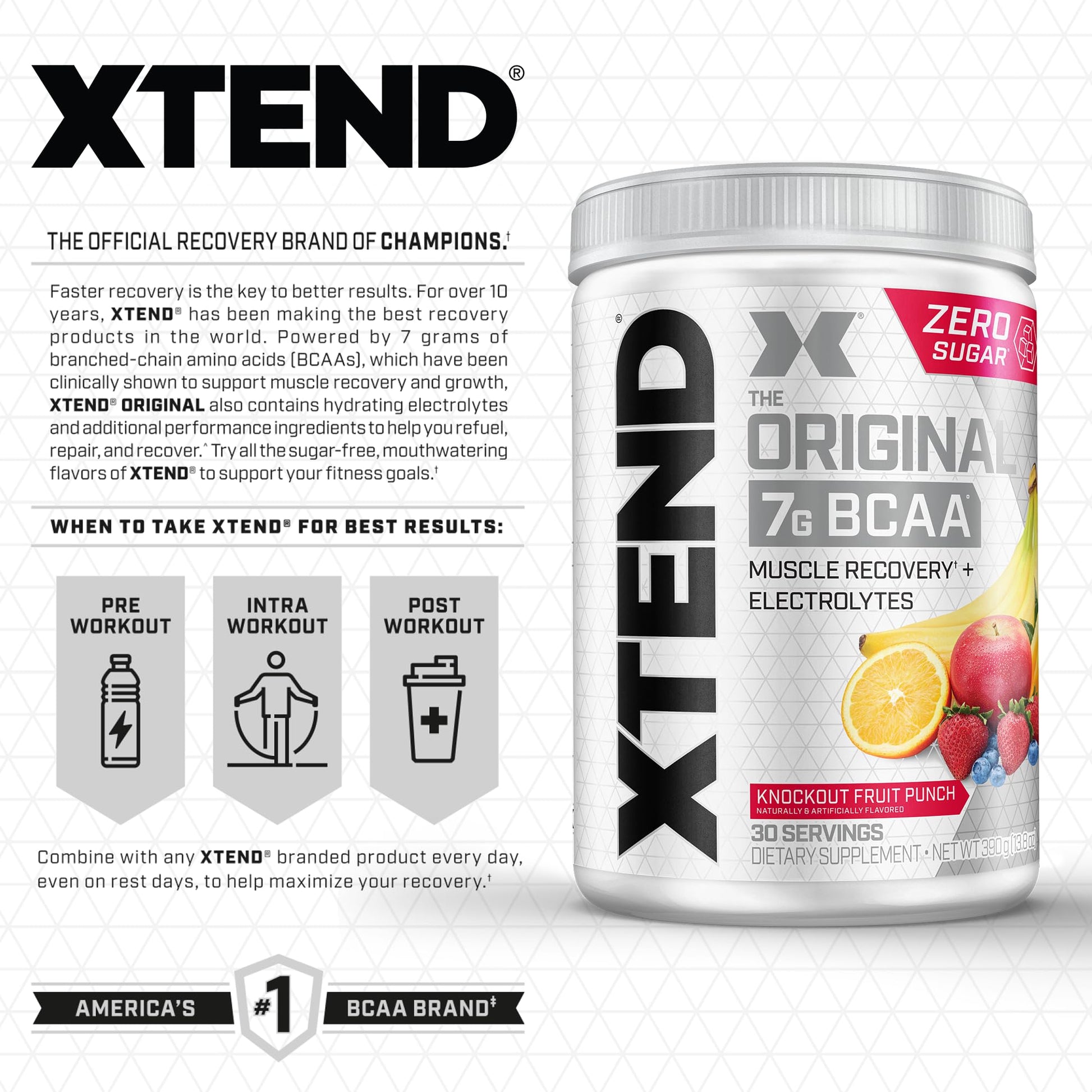 Cellucor Pre Workout & BCAA Bundle, C4 Original Pre Workout Powder, Fruit Punch Scivation uk supplements