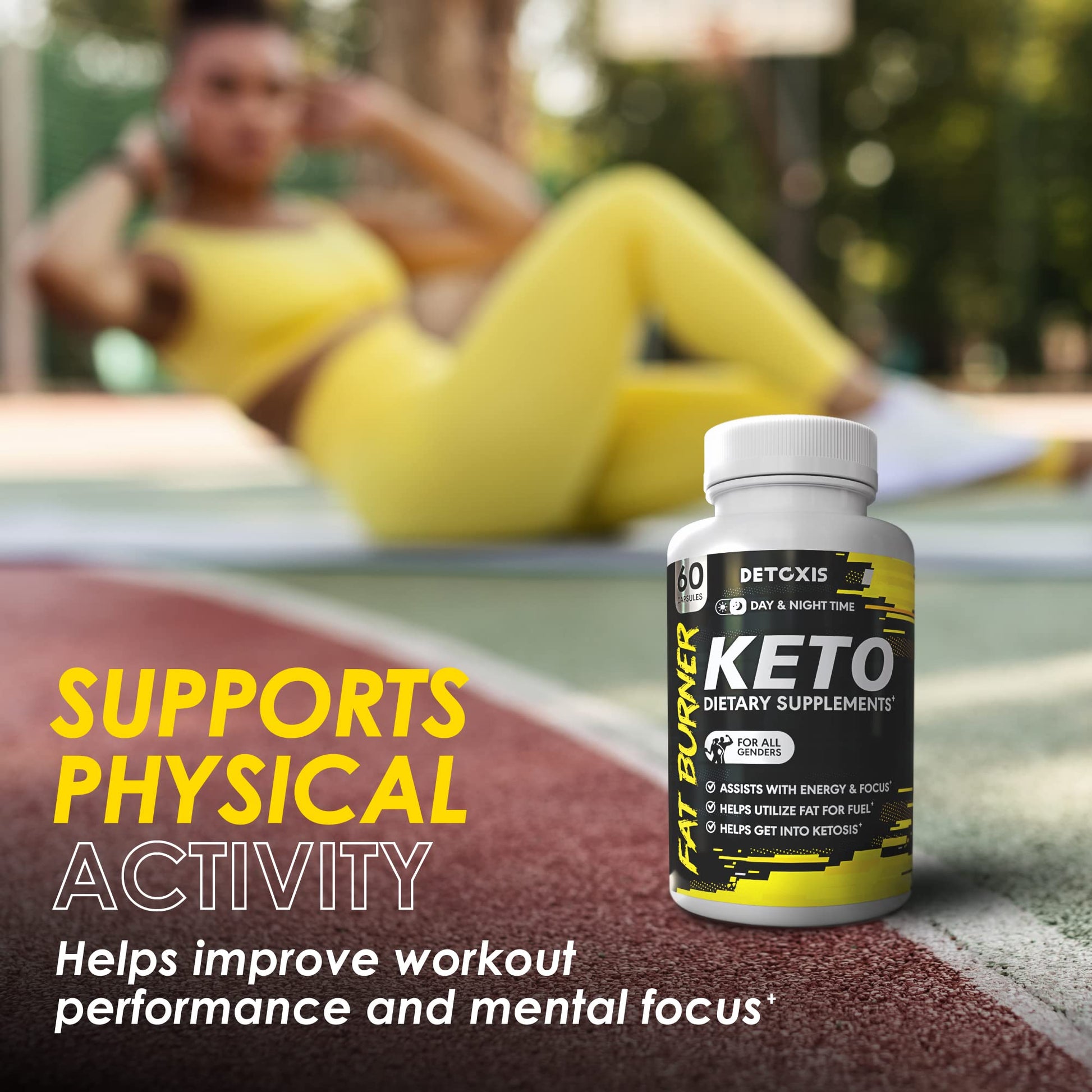 Keto Pills - 60 Ketogenic Diet Support Capsules - Keto Weight Management - Increase Detoxis uk supplements
