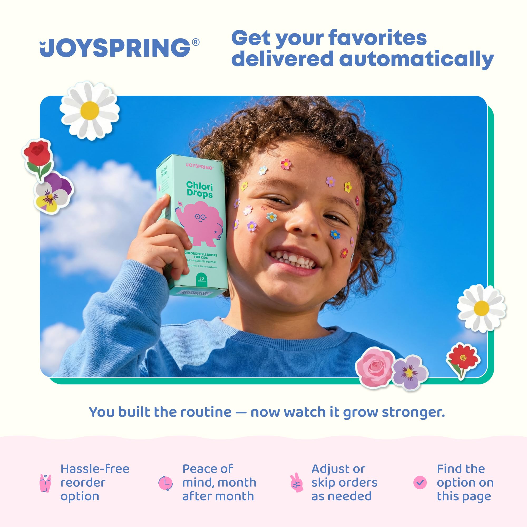 JoySpring Calmify Magnesium Glycinate for Kids | Liquid Magnesium with L-Theanine Supplement | Chamomile Extract & Passion Flower Extract | Sugar-Free Calm Drops | 1 fl oz (30 Servings) JoySpring uk supplements