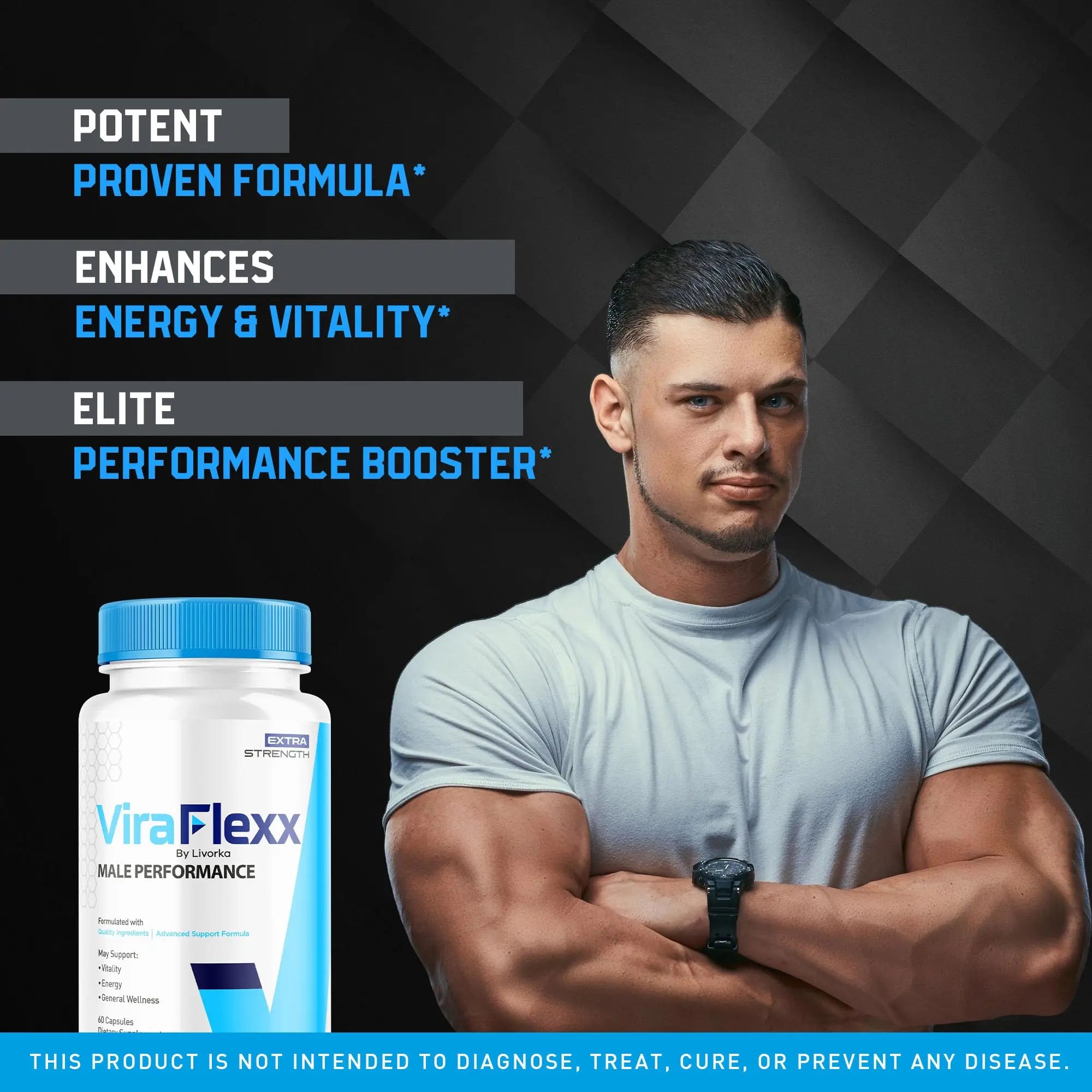 LIVORKA (3 Pack) ViraFlexx Capsules, ViraFlexx Advanced Support Formula Pills, Vira Flexx Pills (180 Capsules) LIVORKA uk supplements