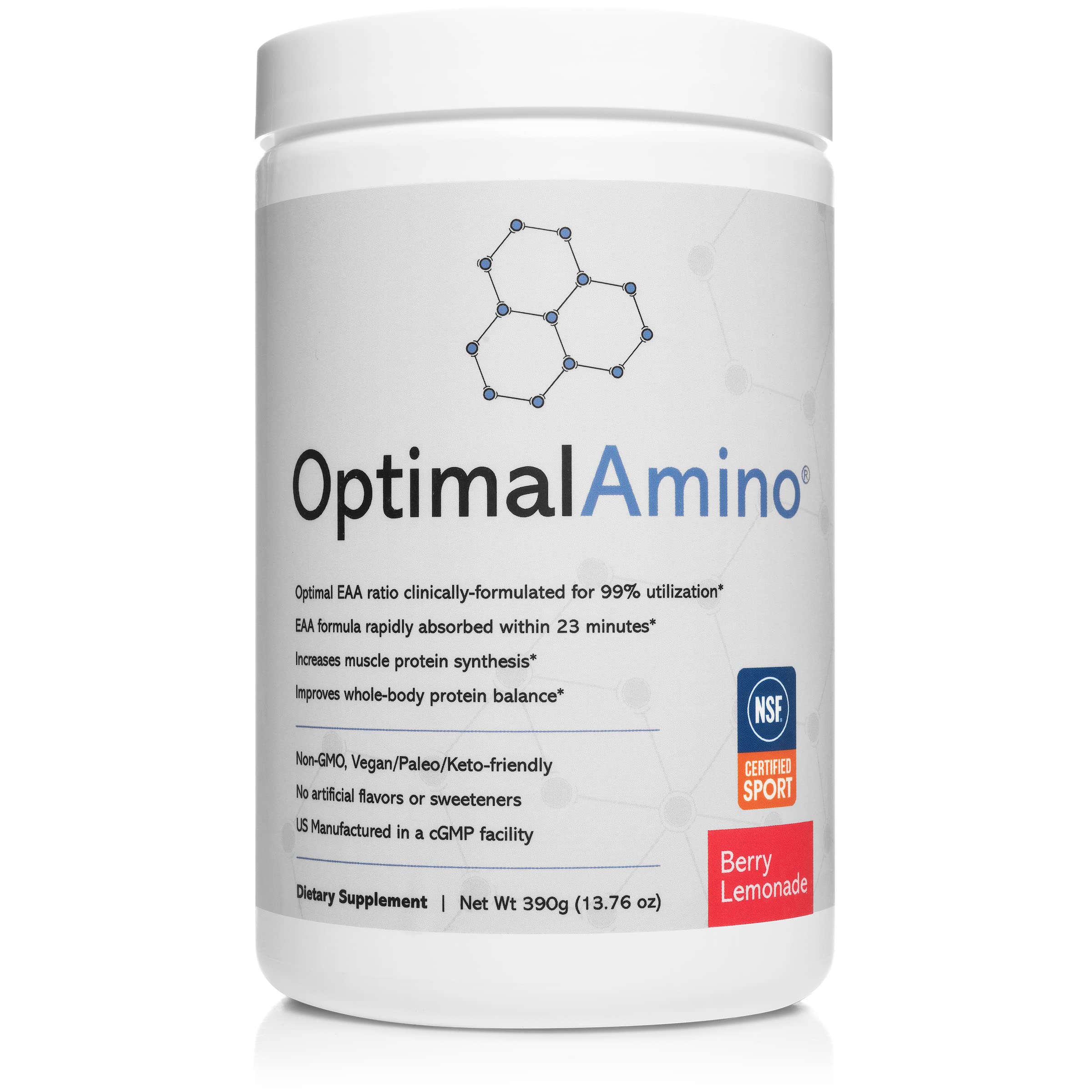 OptimalAmino Best Pre/Post Workout Recovery Drink, 99% Utilization Essential Amino Acid optimal amino uk supplements