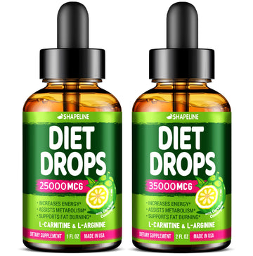 SHAPELINE Weight Loss Drops - Diet Drops 1 Fl Oz & 2 Fl Oz - Made in The USA - Appetite SHAPELINE uk supplements