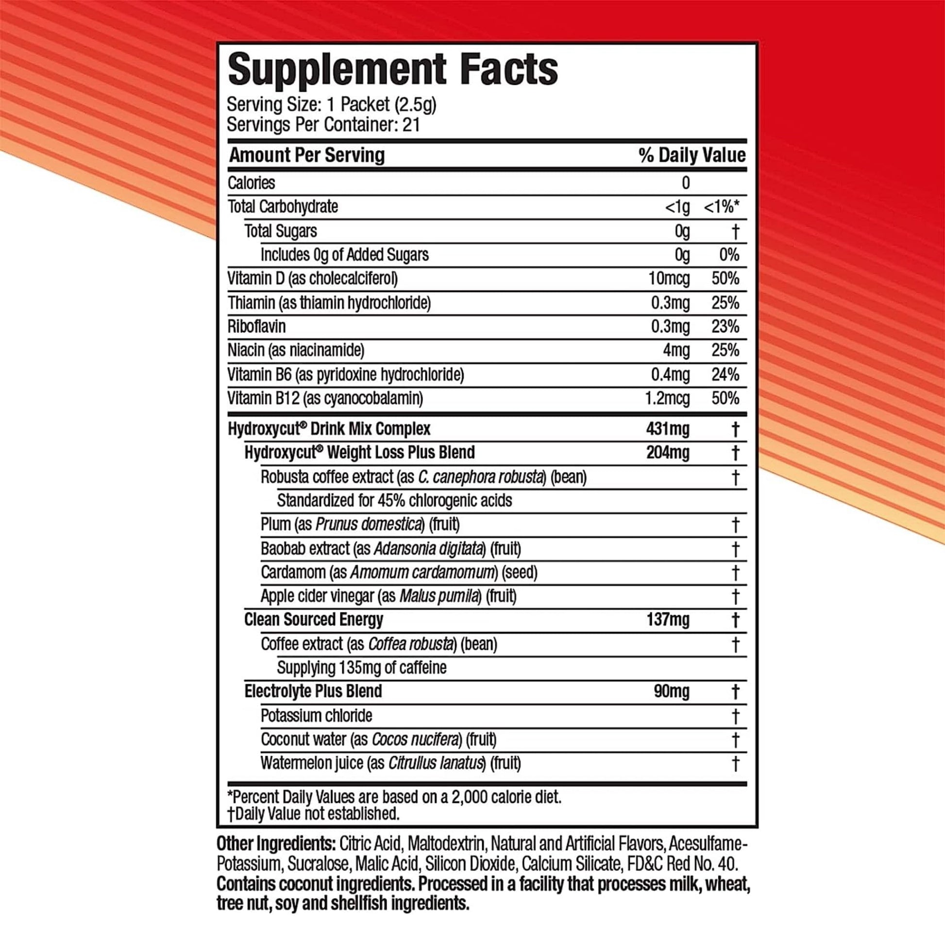 Hydroxycut Drink Mix Weight Loss for Women & Men Weight Loss Supplement Hydroxycut uk supplements