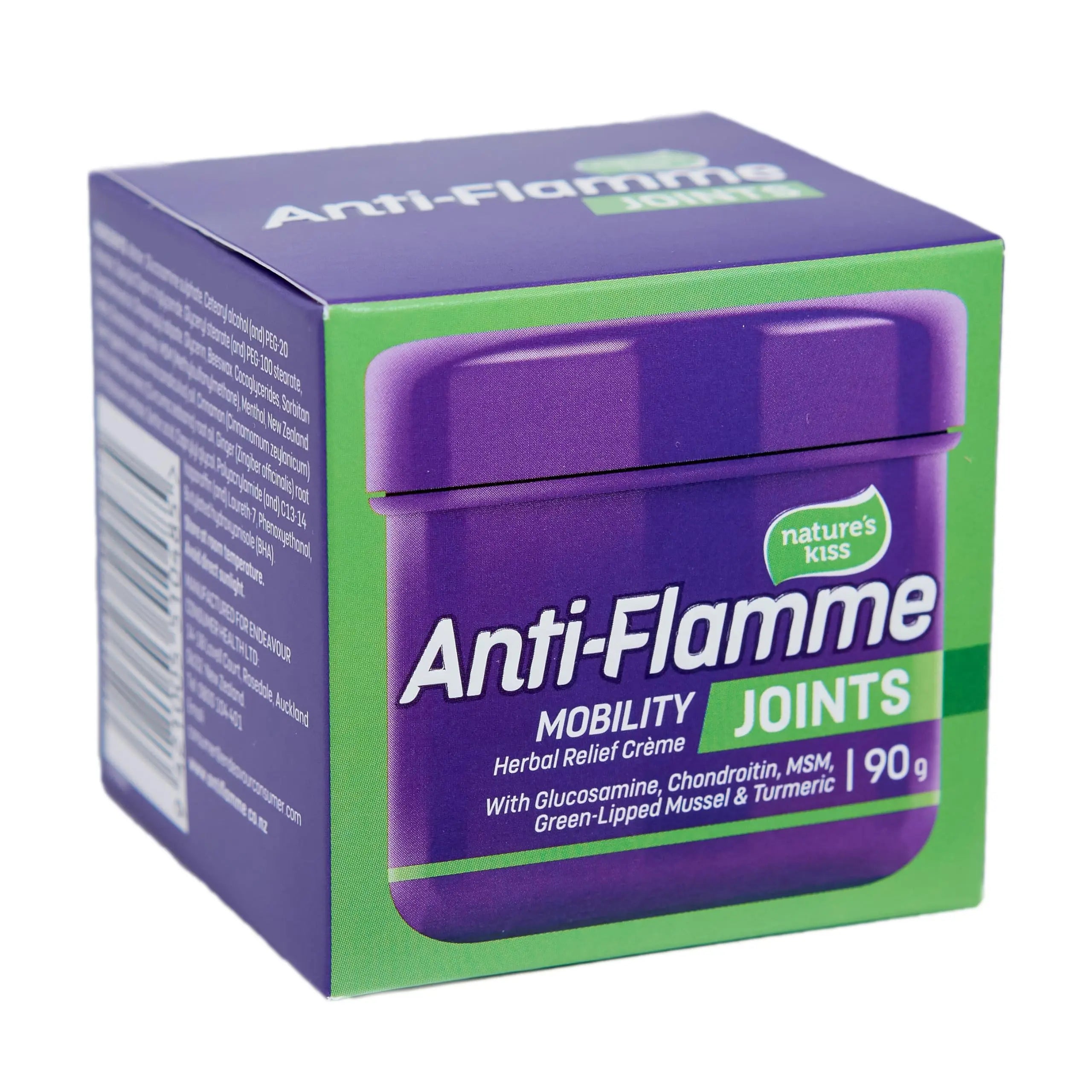 Nature's Kiss - Anti-Flamme Joints - Herbal Cream for Joints - 3oz Tub (90g) Nature's Kiss uk supplements