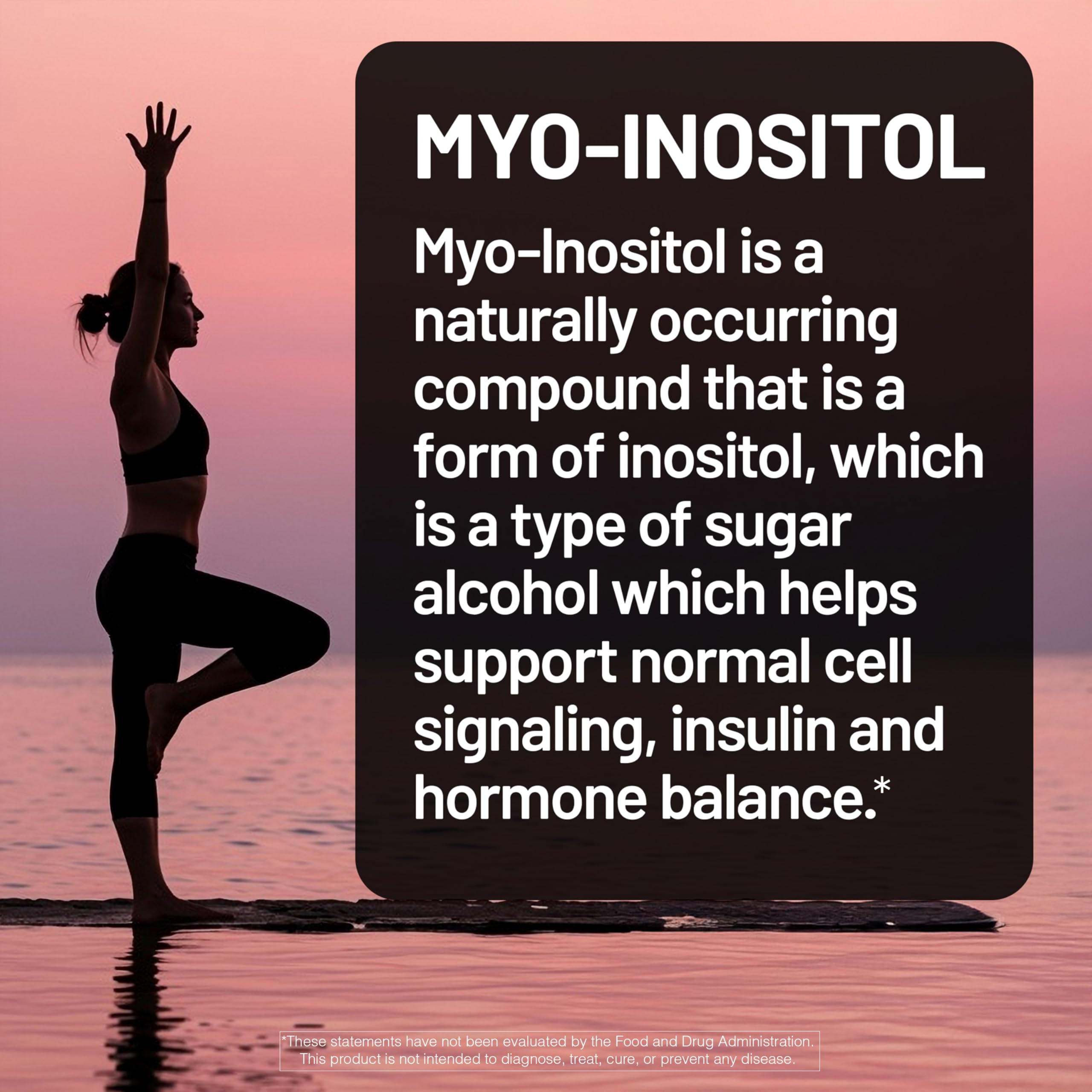 NatureWise Myo-Inositol & D-Chiro Inositol Supplement for Women - Fertility Supplements for Women - Ideal 40:1 Ratio - Myo Inositol 2000mg - Non-GMO, Vegan, USA Manufactured - [30-Day Supply] NatureWise uk supplements