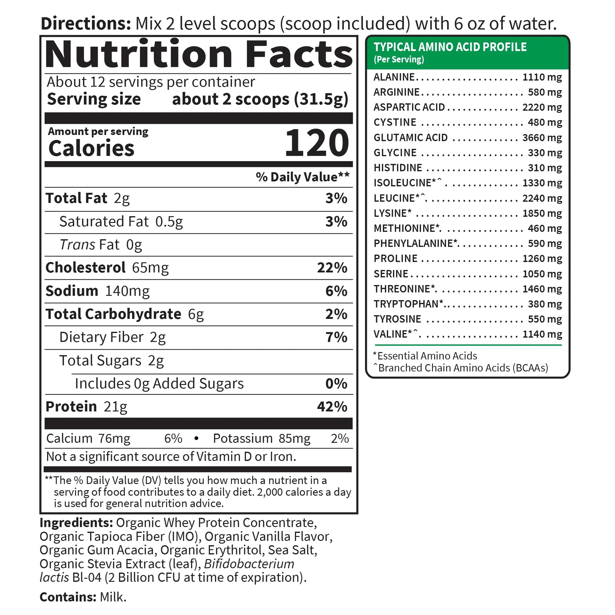 Garden of Life Sport Grass Fed Whey Protein Powder – 24g Whey Protein Isolate for Women & Men with Probiotics & Glutamine, Non-GMO, Gluten-Free, Cold-Processed, Vanilla Flavor, 20 Servings Garden of Life uk supplements