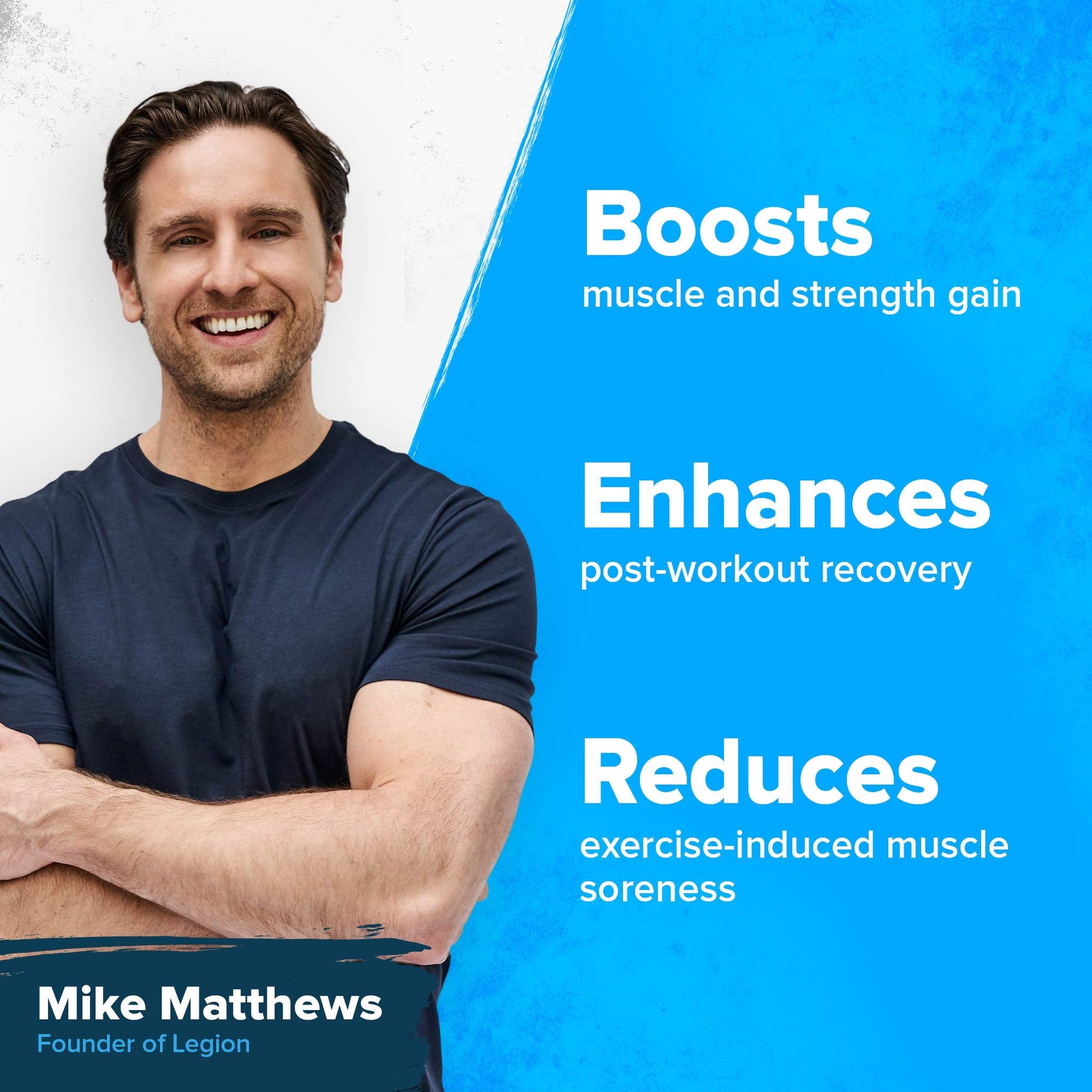 Legion Recharge Post Workout Supplement - All Natural Muscle Builder & Recovery Drink Legion uk supplements