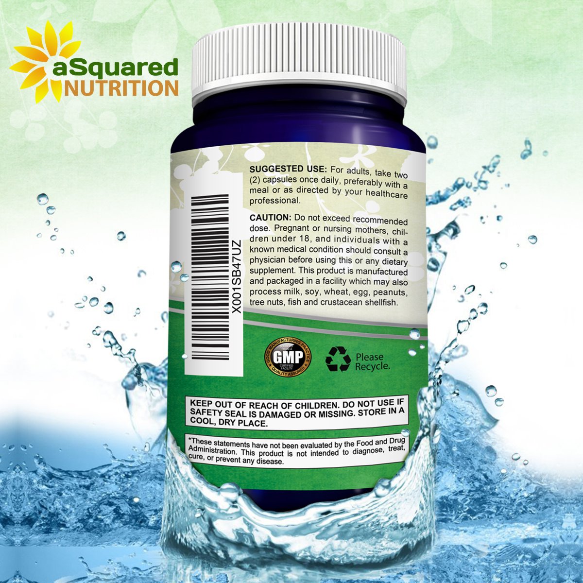 aSquared Nutrition Adrenal Support & Cortisol Manager Supplement (120 Capsules)-Adrenal Health w/Vitamin C Complex Pills to Support Fatigue & Stress Relief-Ashwagandha, L-Tyrosine, Rhodiola & Ginseng aSquared Nutrition uk supplements