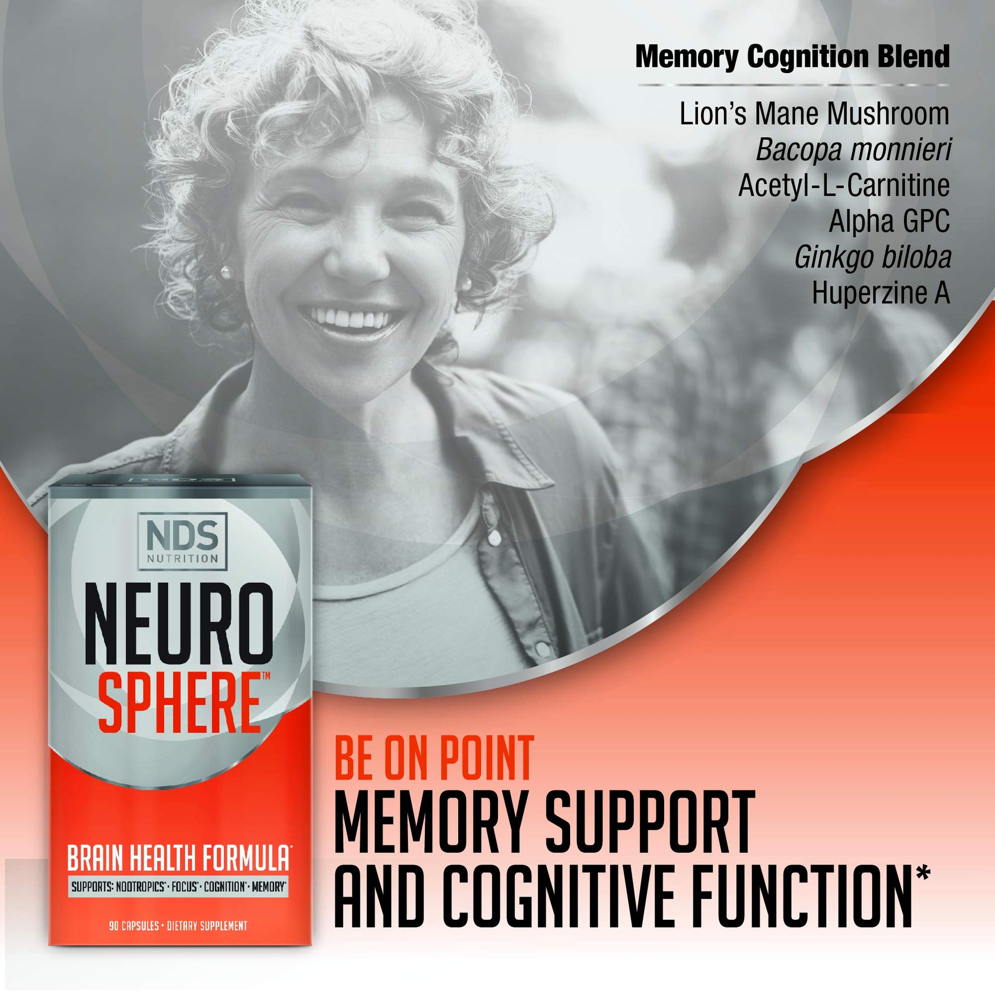 FitLife Brands Nutrition Neuro Sphere - Brain Health Formula - Nootropic, Increase Focus and Energy, Enhance Concentration, Antioxidant and Immunity Support - 90 Capsules FitLife Brands uk supplements