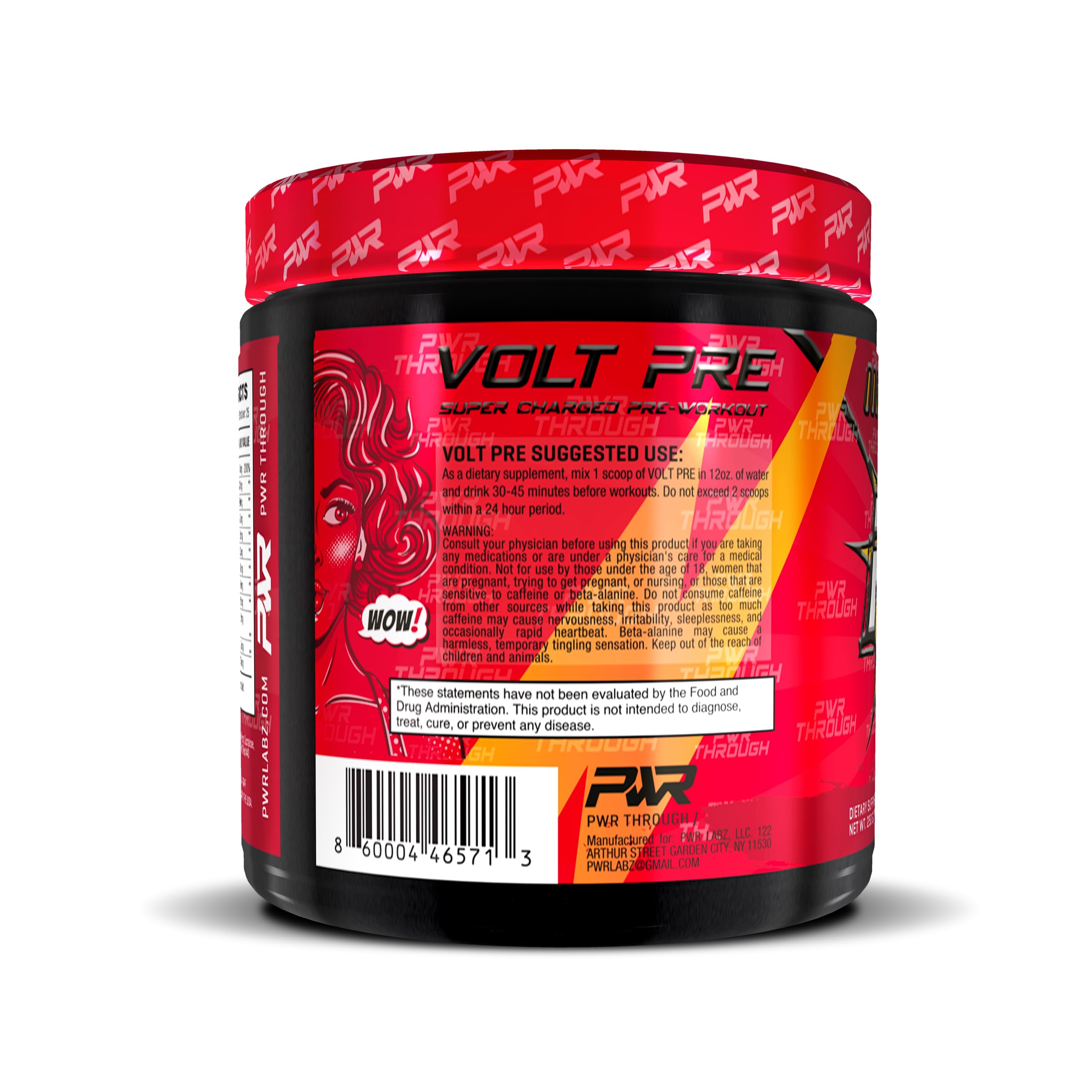 PWR Labz Pre Workout - Pump · Focus · Energy · L-Citrulline, L-Tyrosine, Agmatine, Alpha GPC PWR Labz LLC uk supplements